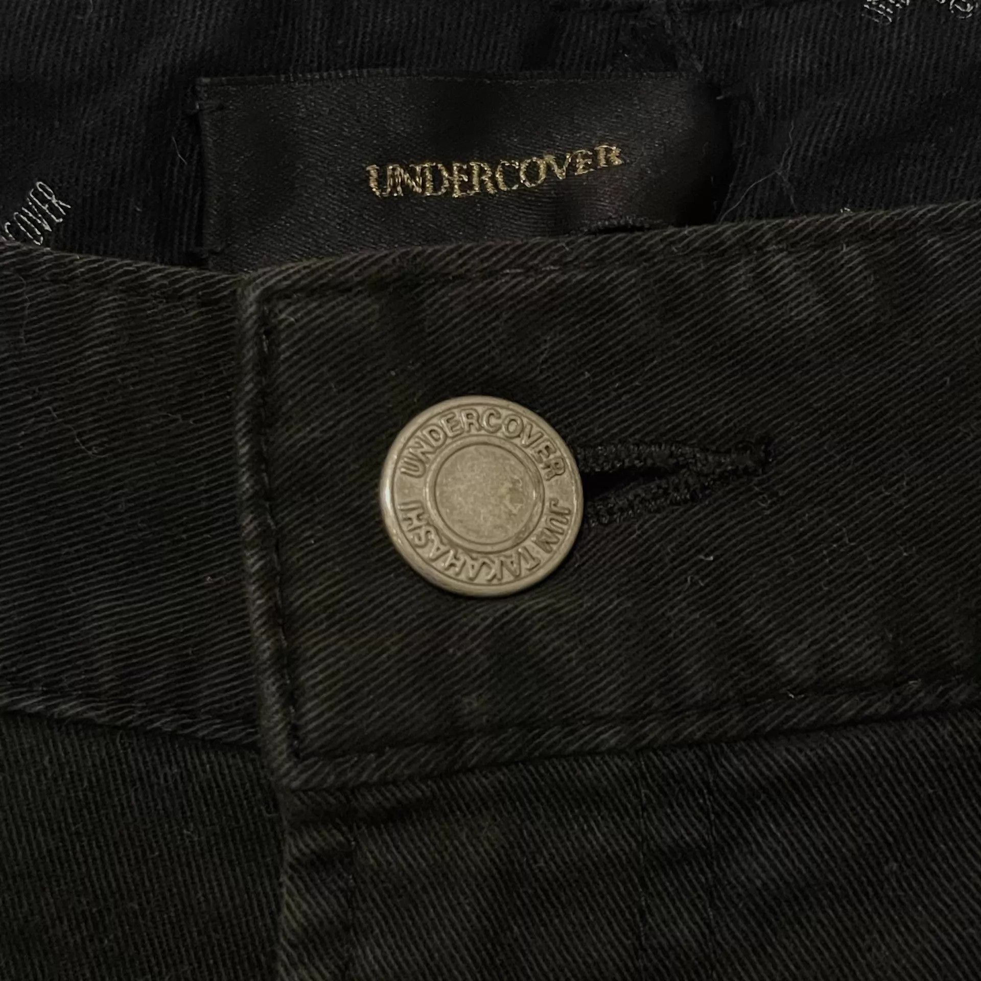 Undercover Black Distressed Casual Pants Size 38 Size US 38 / EU 54 - 4 Thumbnail