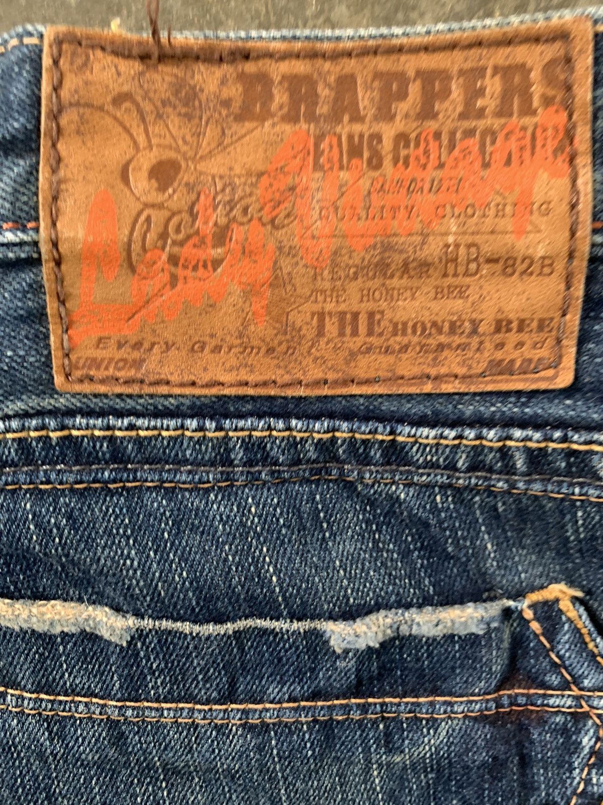 Tornado Mart Super Flare Jeans Mud Rusty Japan Brappers Bush Pant Jeans Size 31" - 19 Thumbnail