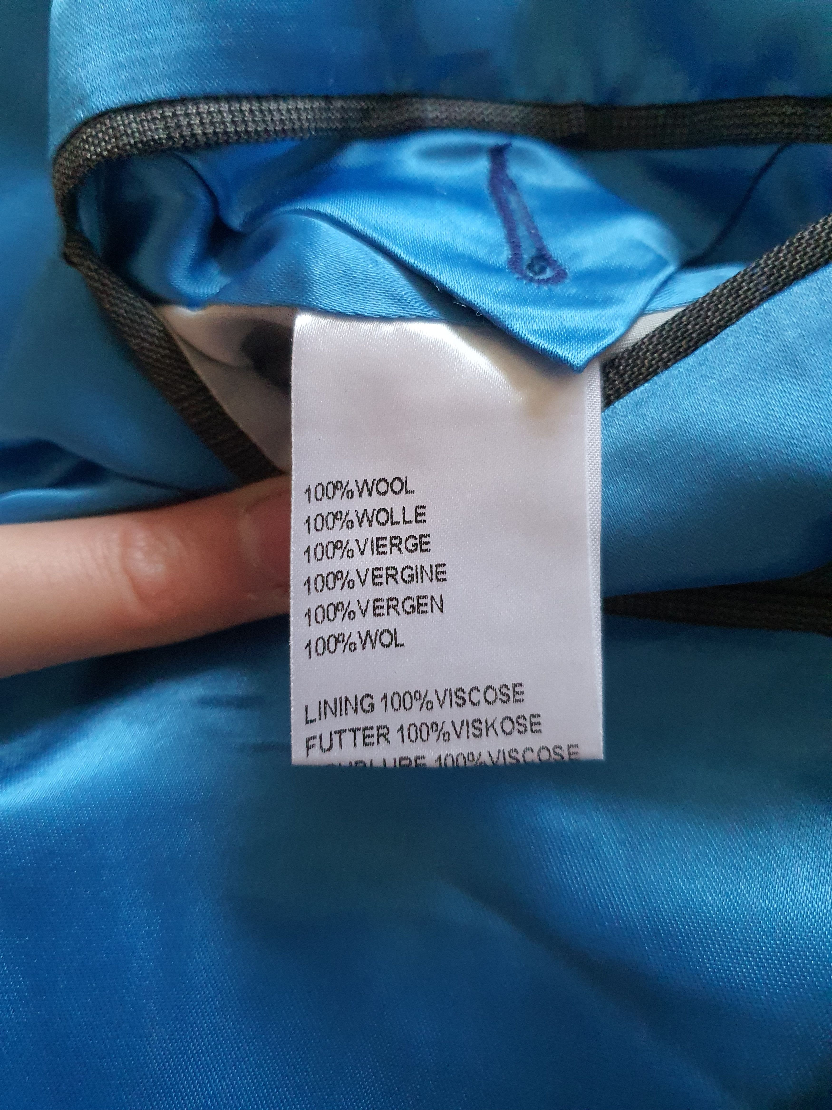 Aquascutum 'PERSONAL TAILORING' (MTM) - Sports Coat Jacket - 1 button Size 48R - 6 Thumbnail
