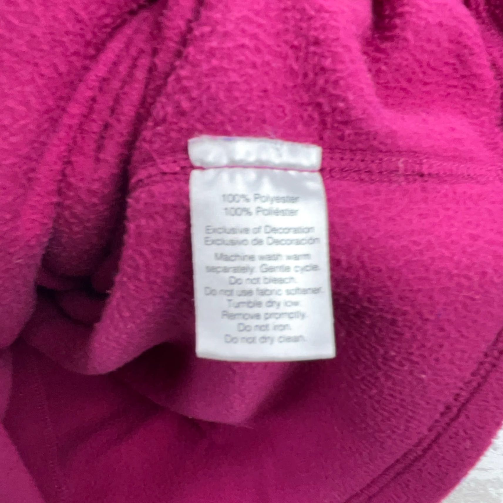 Eddie Bauer Eddie Bauer Women Medium Pink Fleece Jacket Layer Top Quarter Zip Size M / US 6-8 / IT 42-44 - 6 Thumbnail