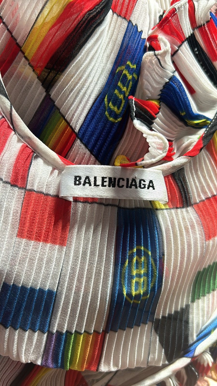 Balenciaga World Flags Dress Size S / US 4 / IT 40 - 3 Thumbnail