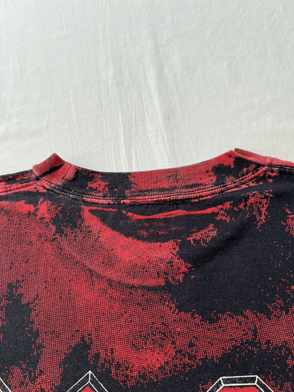 Band Tees Vintage 1990 AC/DC ACDC The Razors Edge AOP T-shirt Size US XL / EU 56 / 4 - 14 Thumbnail