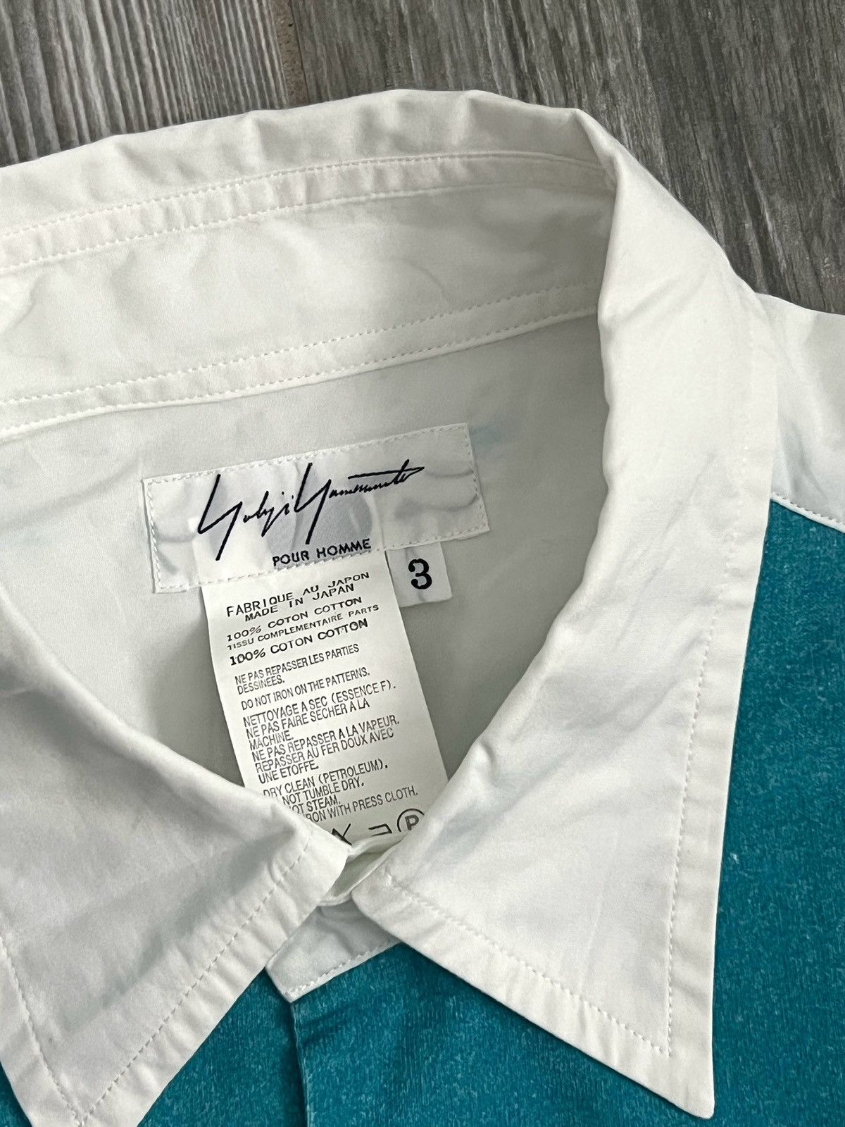 Yohji Yamamoto SS2007 Yohji Yamamoto ZZ Fantastical Blue Runway Button Up Size US L / EU 52-54 / 3 - 9 Thumbnail