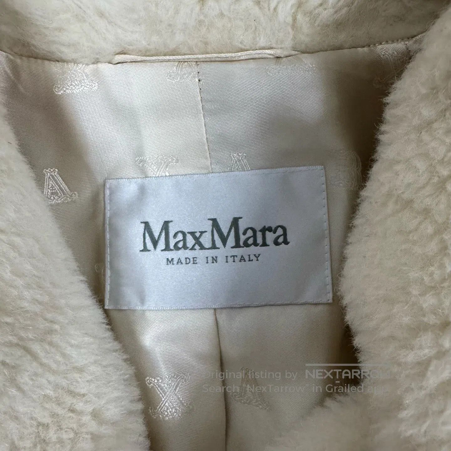 Max Mara MaxMara size 38 Main Item: Milk-white Teddy Coat| Size M / US 6-8 / IT 42-44 - 5 Thumbnail