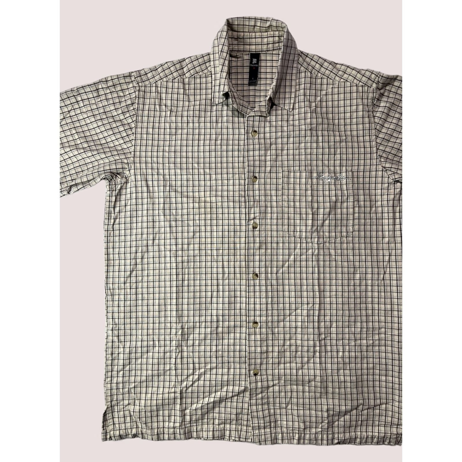 Vintage Makaveli 2pac Tupac Shakur Casual Shirt Button Up Men’s L Size US L / EU 52-54 / 3 - 1 Thumbnail