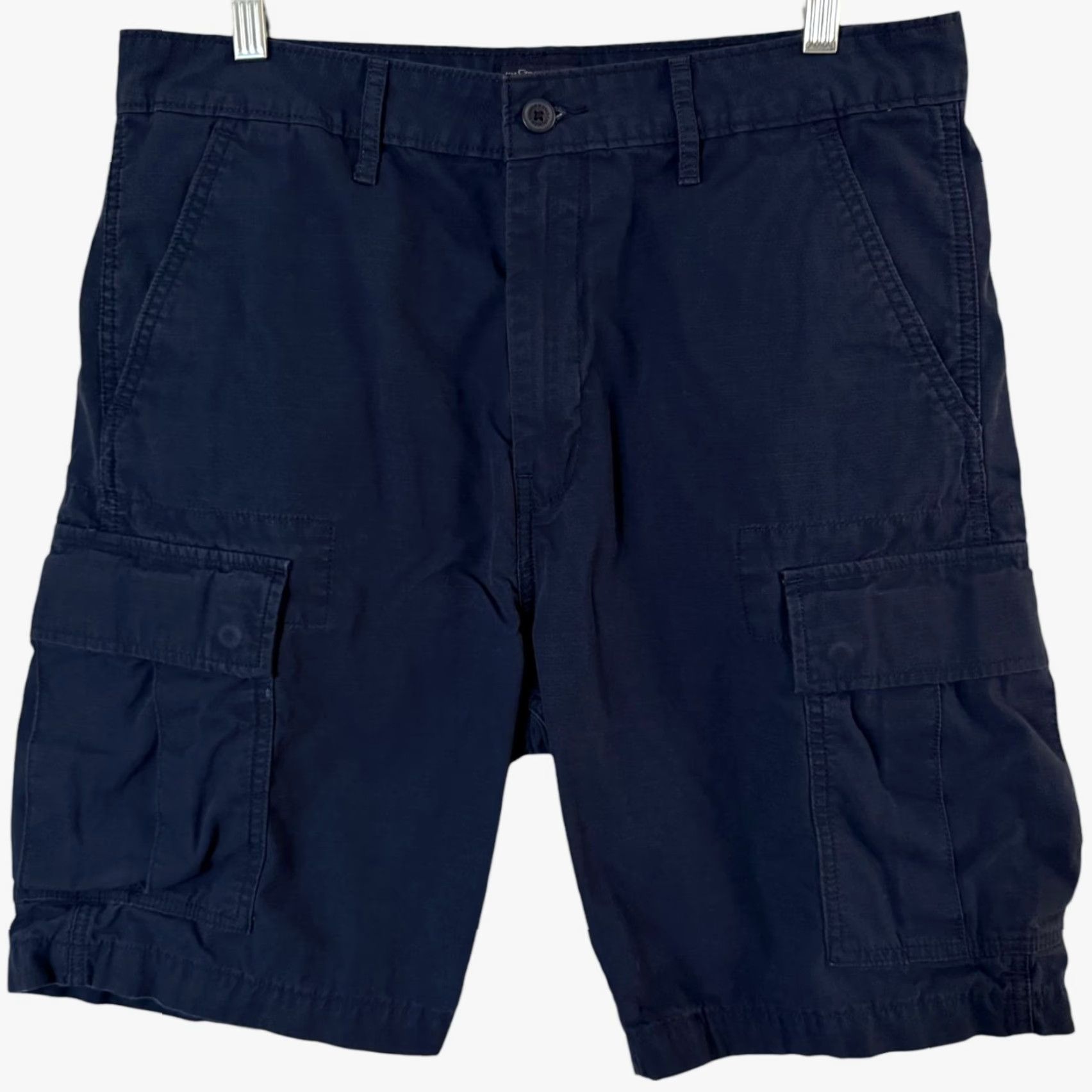 Levi's VINTAGE Levi's Carrier Utility 9.5'' Cargo Shorts Navy Blue Mens Size 33 100% Cotton Size US 33 - 2 Thumbnail