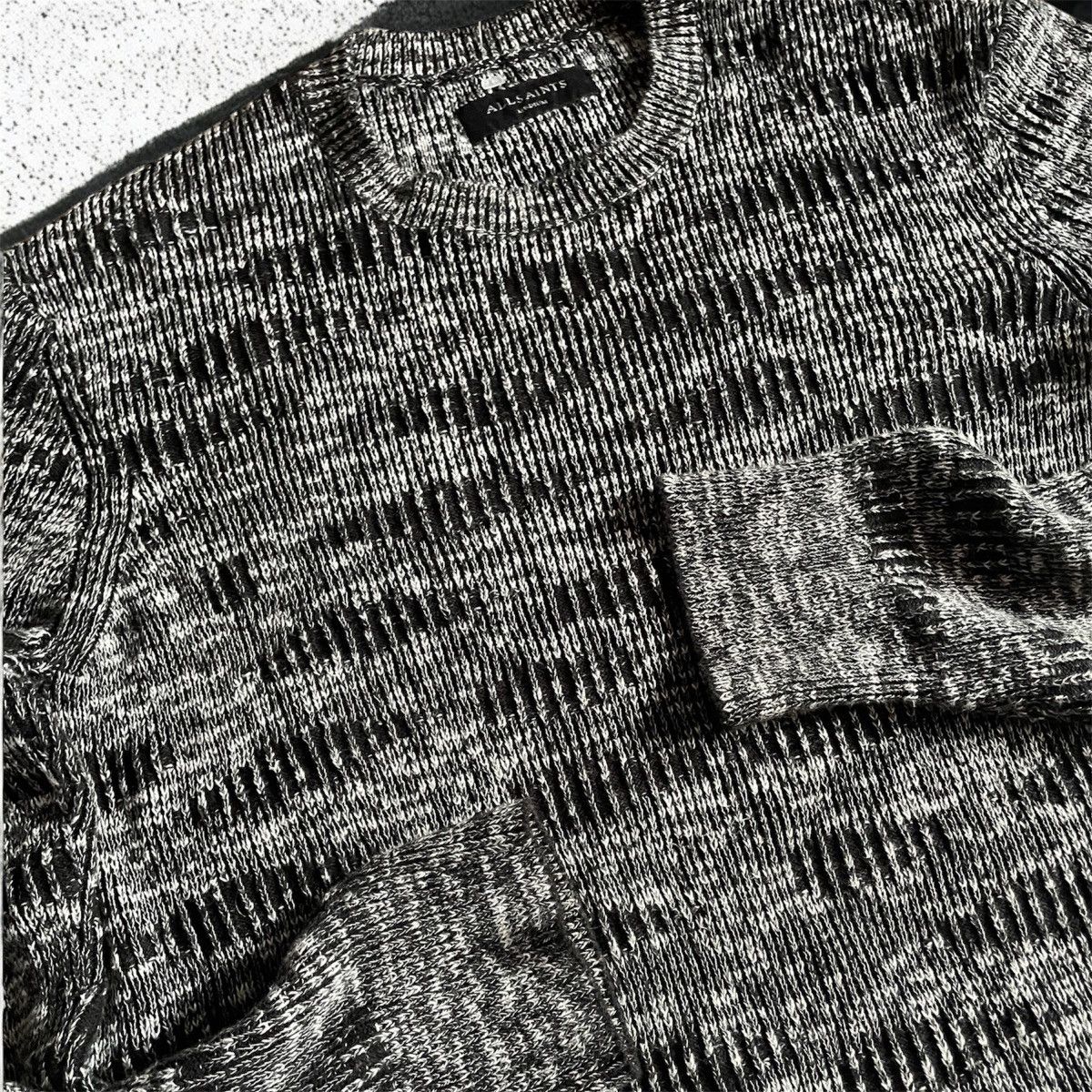 Allsaints × Designer ALLSAINTS KNIT SWEATER PULLOVER CREWNECK GRAY Casual Size US M / EU 48-50 / 2 - 4 Thumbnail