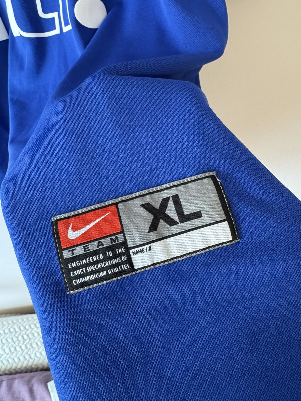 Nike Vintage Rangers Glasgow 1999-2001 Home Soccer Jersey Shirt Size US XL / EU 56 / 4 - 12 Thumbnail