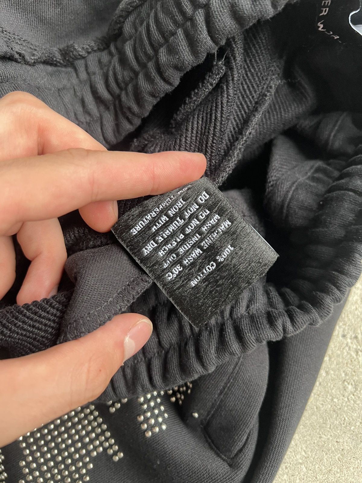 Racer Worldwide Racer Worldwide sweatpants studded censored Size US 29 - 8 Thumbnail