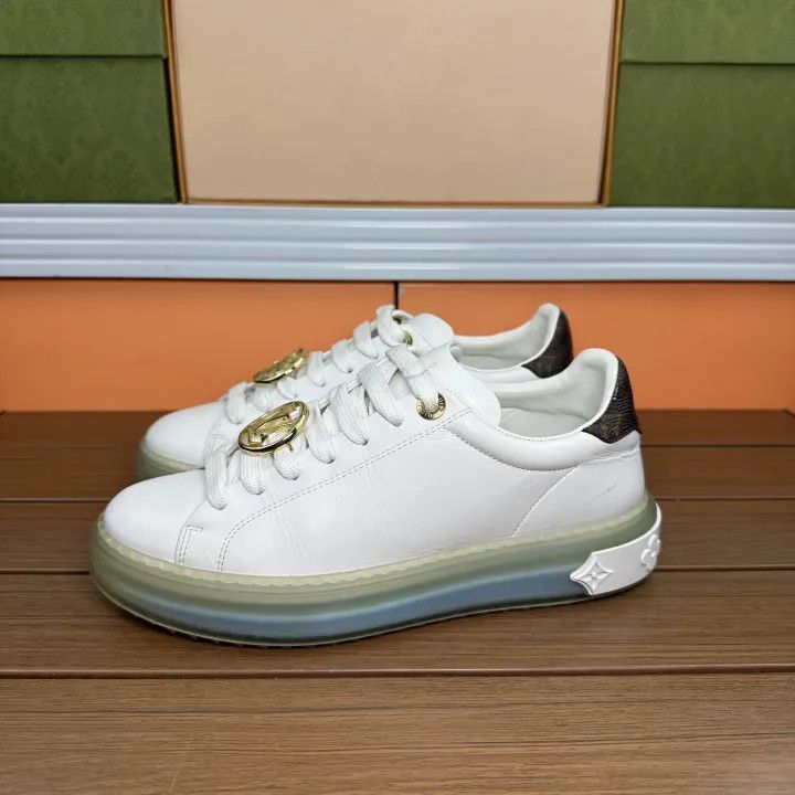 Louis Vuitton Louis Vuitton Time Out Low-Top Fashion Sneakers 0079 Size US 6 / IT 36 - 1 Thumbnail