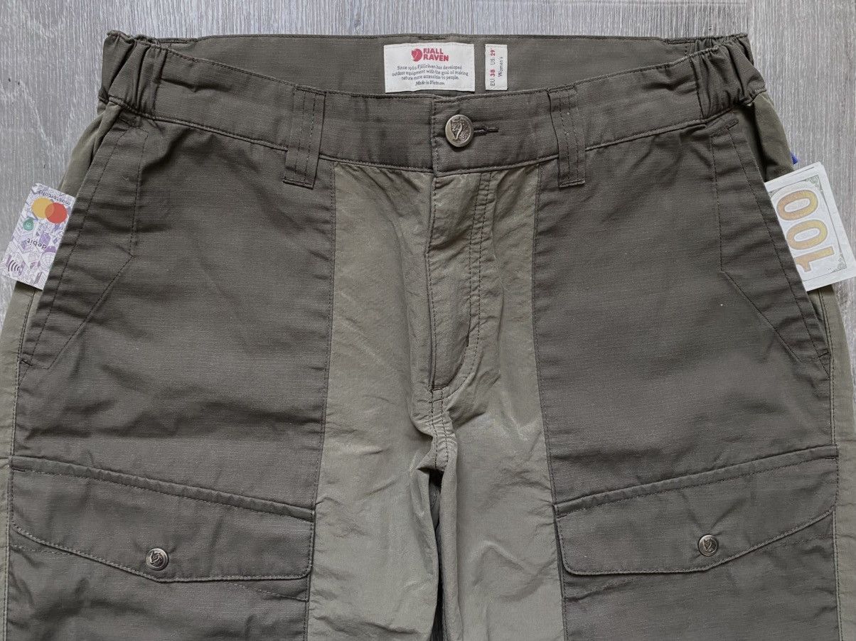 Fjallraven Women’s Fjallraven Abisko Hybrid Knickers Shortened Trousers Size 29" - 6 Thumbnail