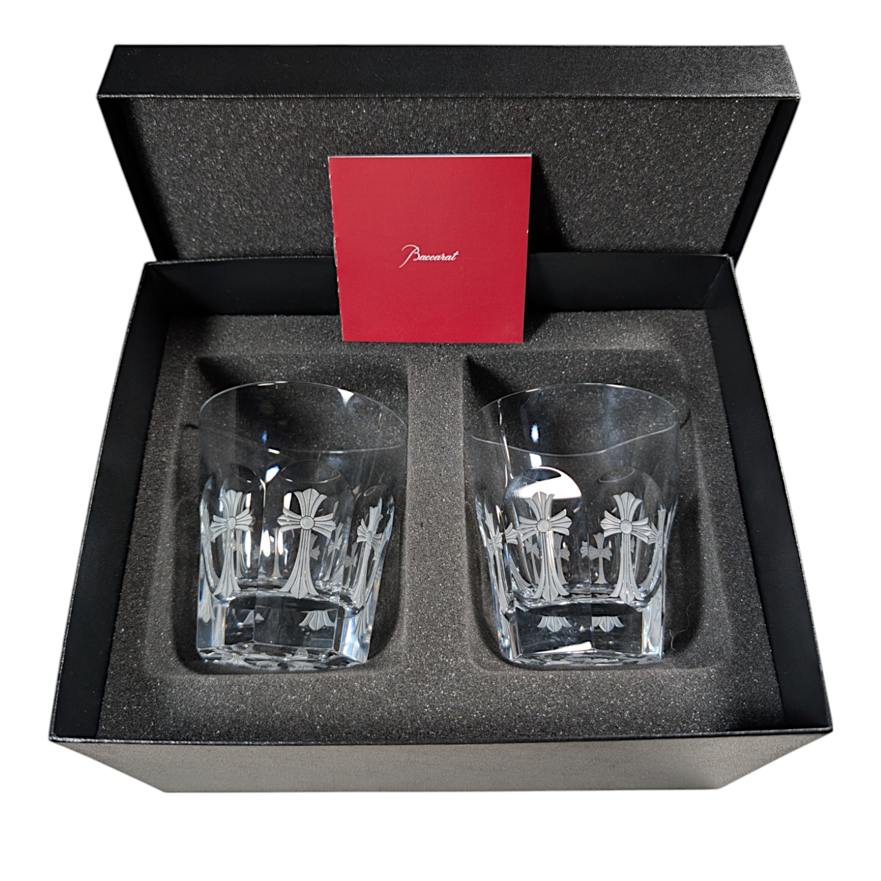 Chrome Hearts CH BACCARAT CRYSTAL 2 GLASS SET HARDCORE CROSS Size ONE SIZE - 1 Thumbnail