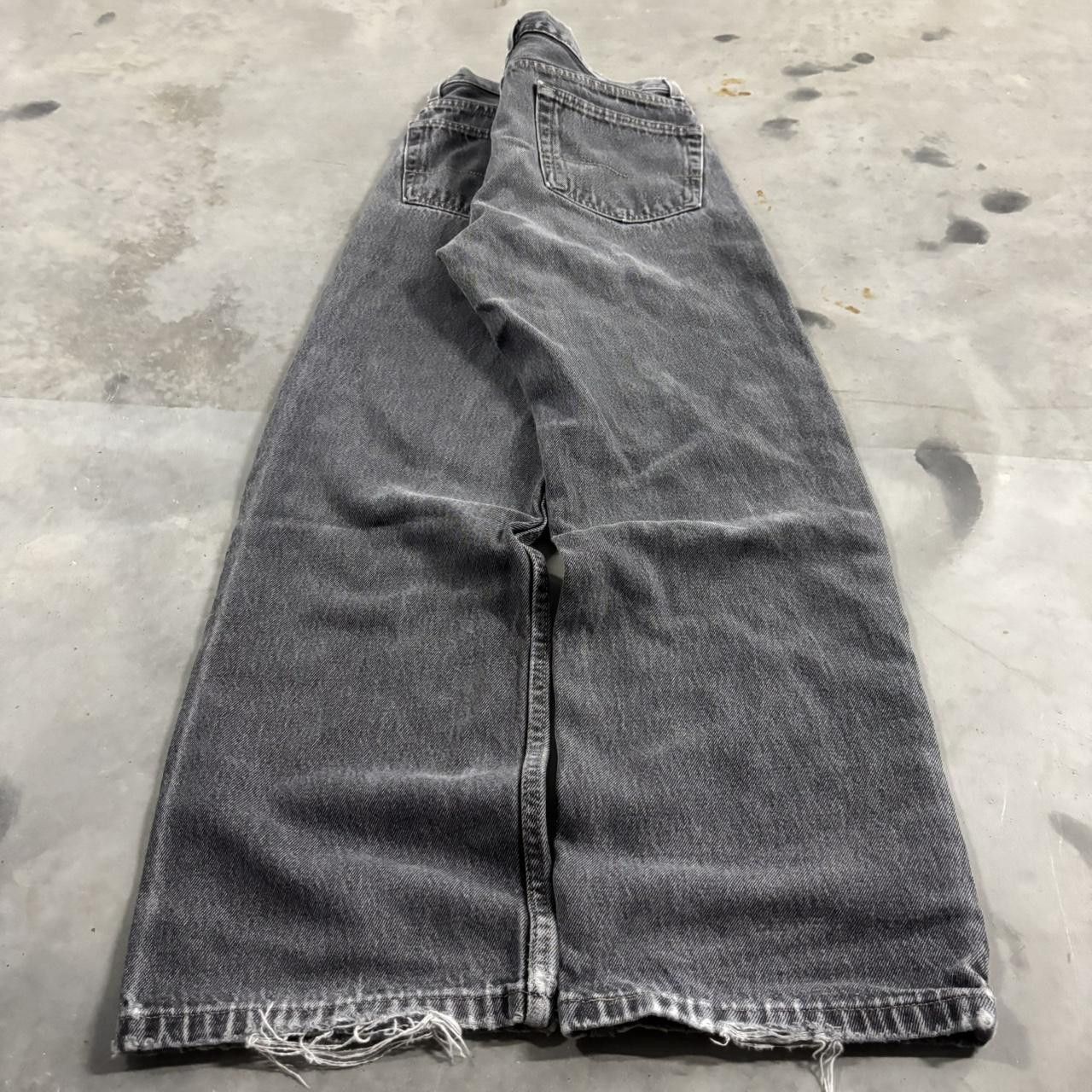 Vintage Crazy Vintage Y2K/2000s Grunge Faded Black Streetwear Denim Jeans! 32x30 Size US 32 / EU 48 - 4 Thumbnail