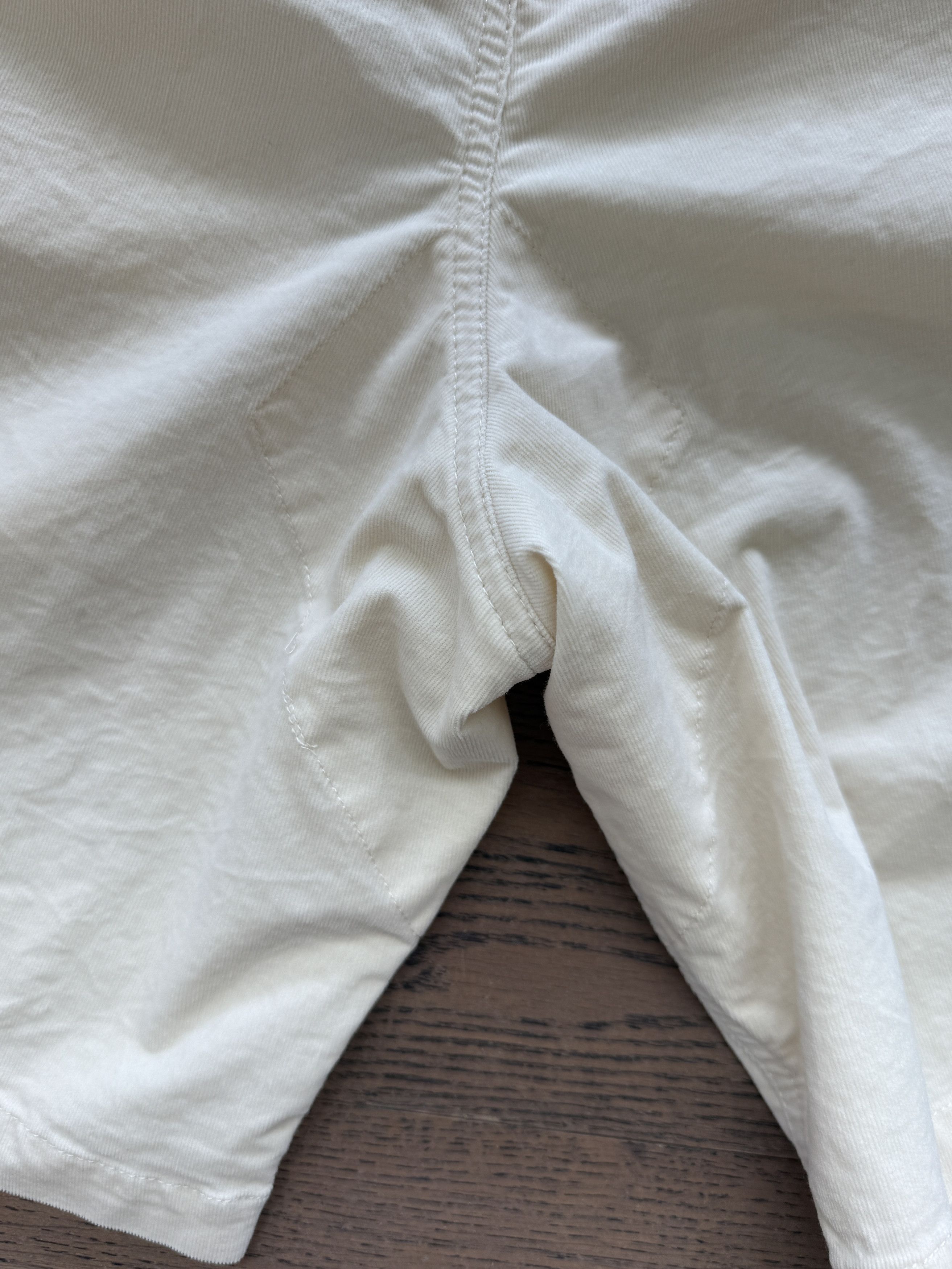 Japanese Brand Bayflow Japan Mens Beige Thin Corduroy Summer Shorts Size US 32 / EU 48 - 6 Thumbnail