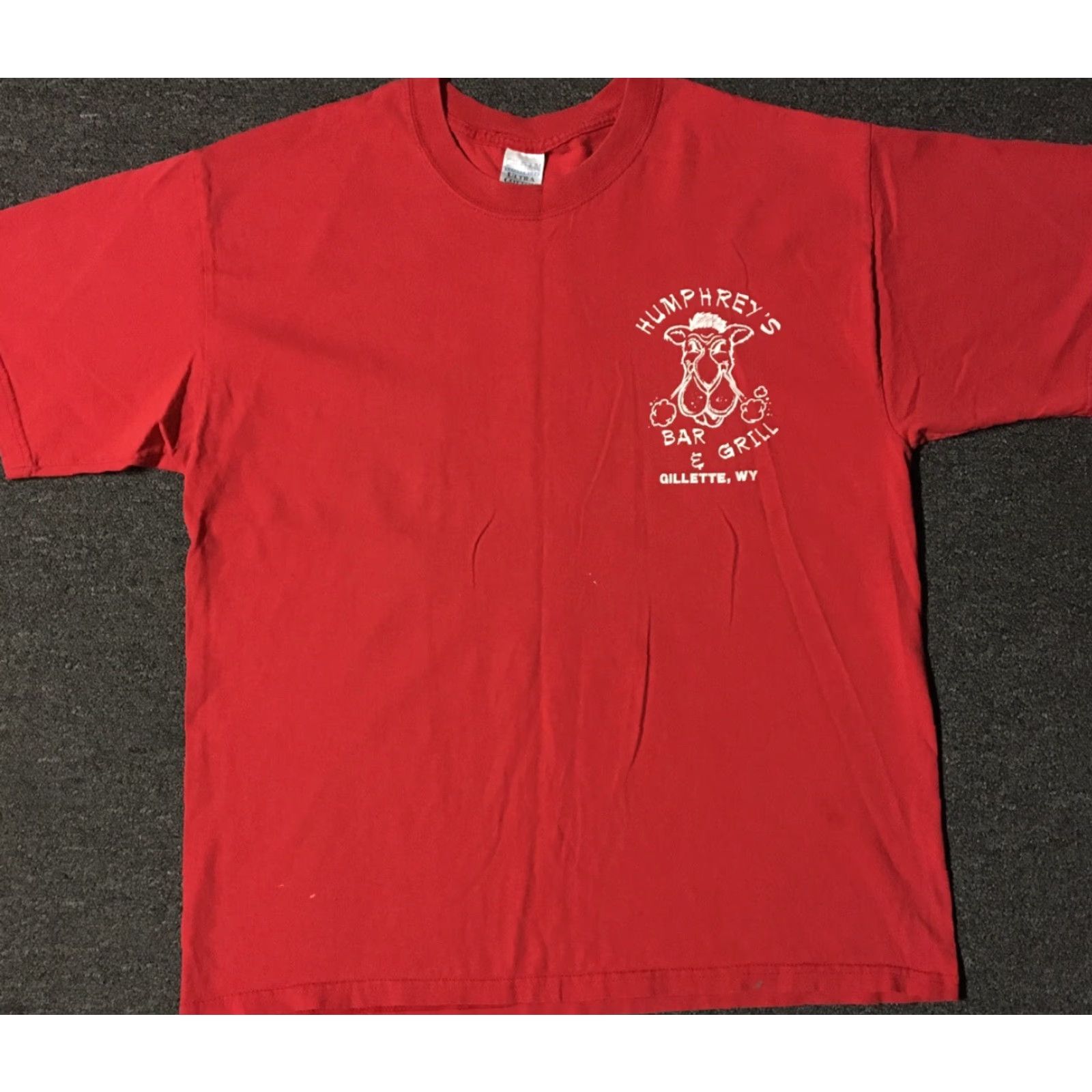 Alife VINTAGE Humphreys Bar Life Is Short Hump Hard Faded Shirt XL Red Mens T-Shirt Punk Grunge 90s Bar Beer Motorcycle Rockabilly Funny Hump Size US XL / EU 56 / 4 - 2 Thumbnail