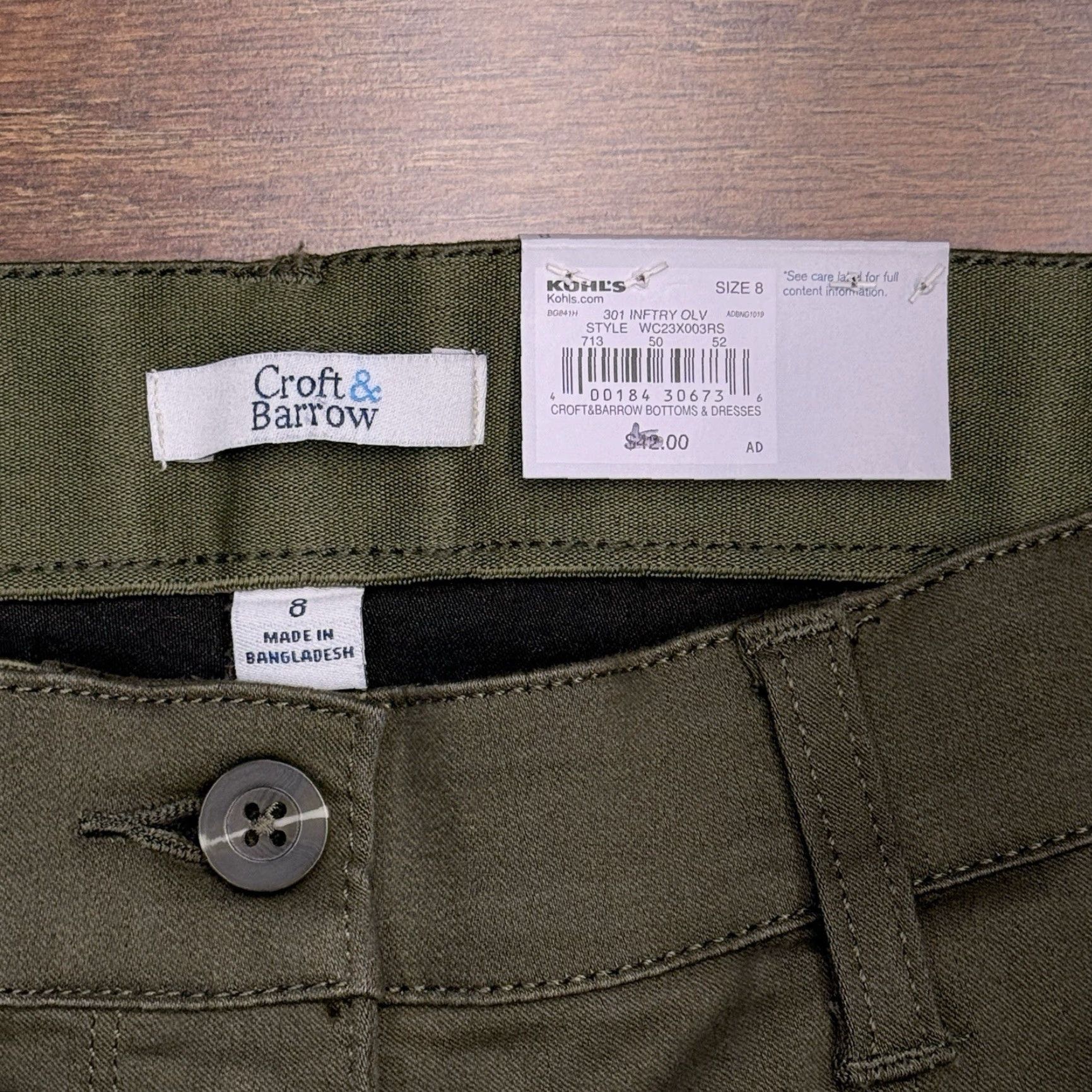 Croft & Barrow VINTAGE not (Actually no—it's not vintage) Size 30" / US 8 / IT 44 - 4 Thumbnail