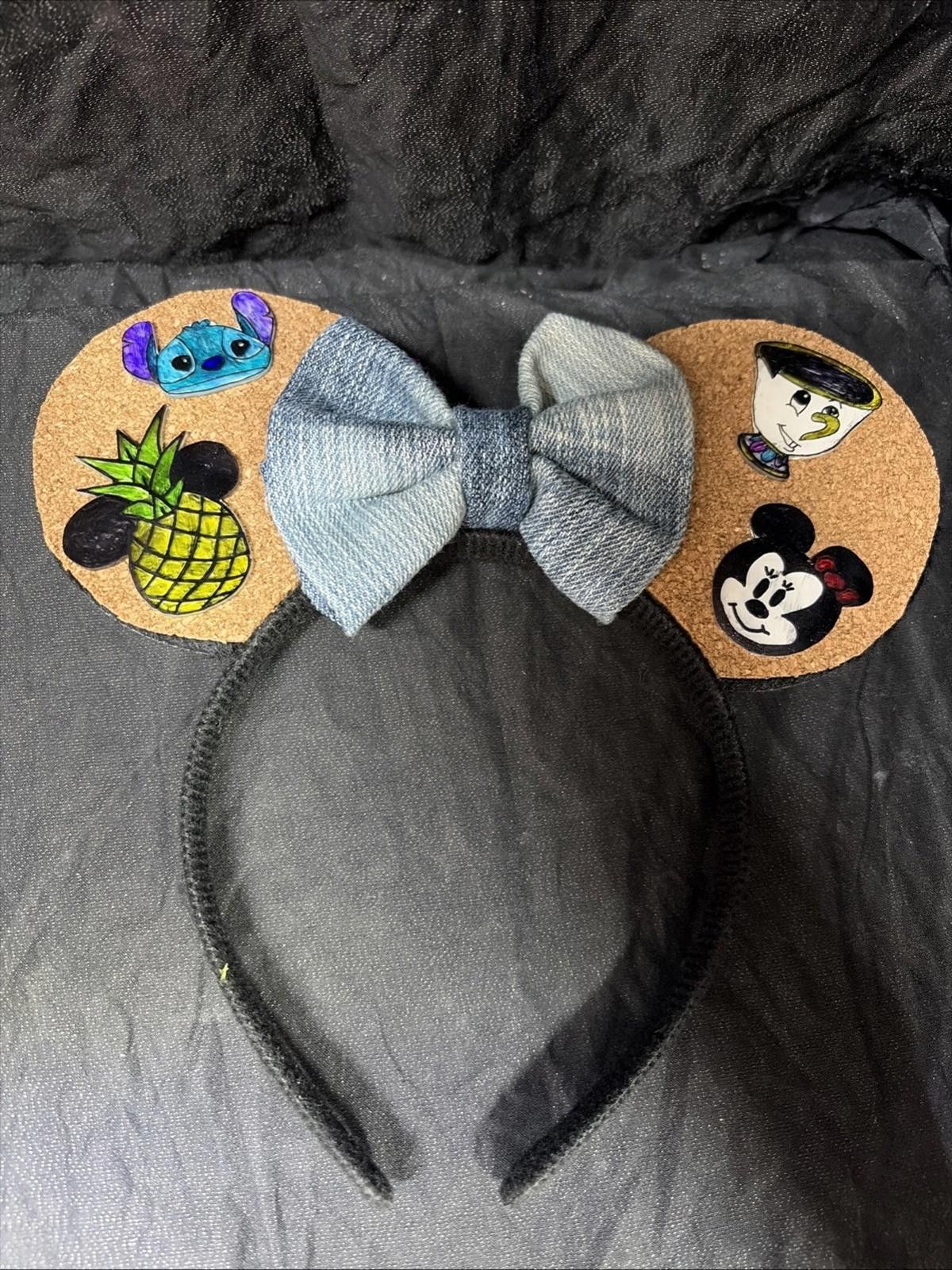 Other Minnie Mouse Ears Custom Handmade Lot of 4 Size ONE SIZE - 3 Thumbnail