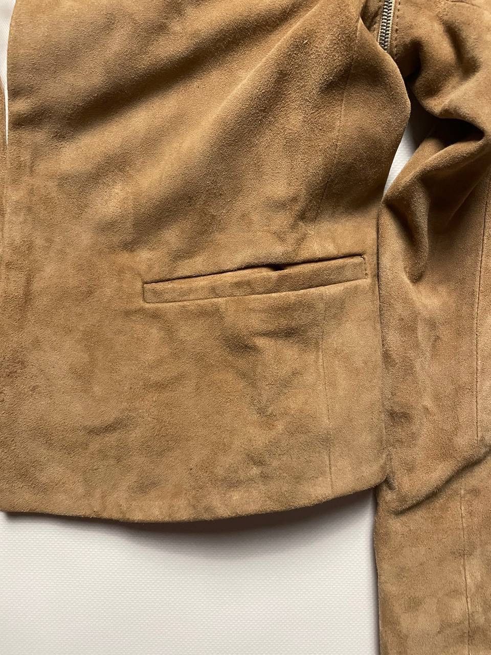Sandro Sandro Paris Suede Leather Jacket/Vest Size 1 Size XS / US 0-2 / IT 36-38 - 6 Thumbnail