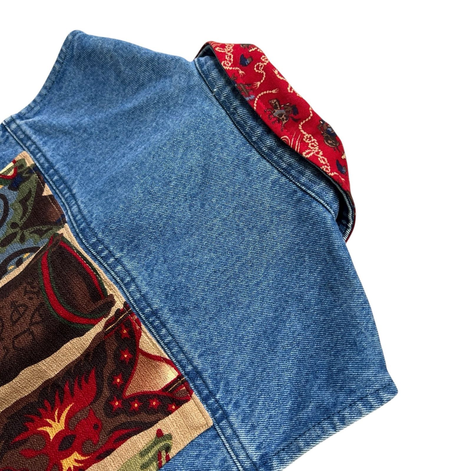 Vintage Vintage Denim Vest Western Cowboy Women Size M Size M / US 6-8 / IT 42-44 - 10 Thumbnail
