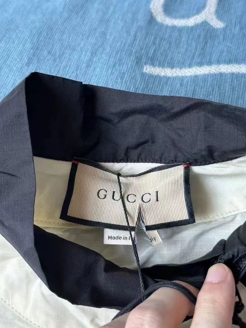 Gucci Gucci Beige nylon windbreaker jacket 2501-Nextarrow Size US S / EU 44-46 / 1 - 2 Thumbnail