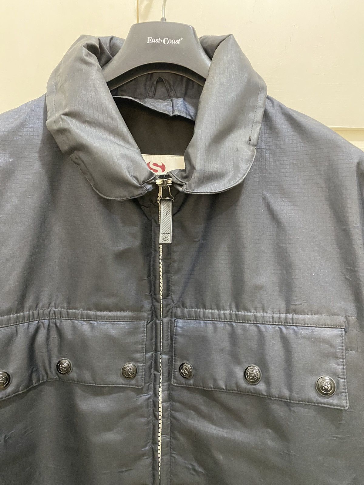 Massimo Osti Superga X Massimo Osti jacket, size XL, blue, used, Size US XL / EU 56 / 4 - 3 Thumbnail