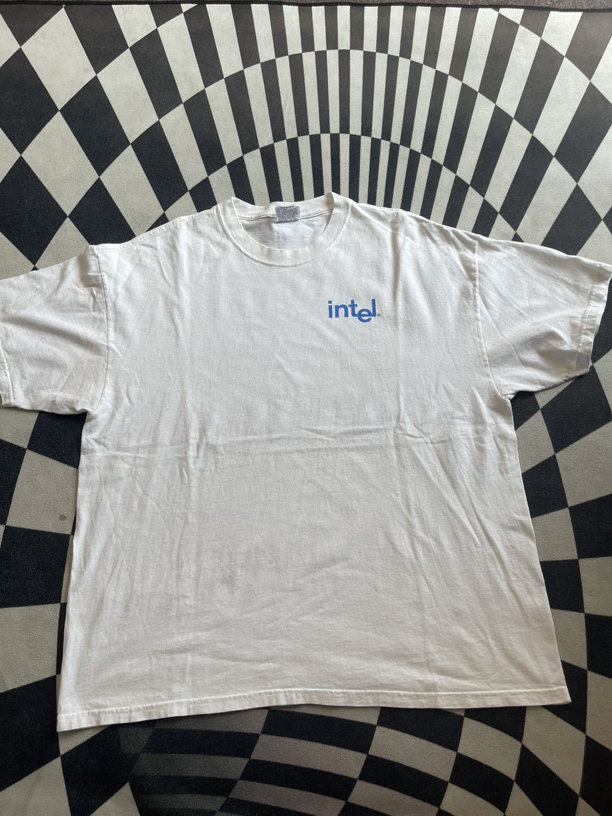 Vintage Vtg 00s Intel Developer Services "Critical Tools" Promo Tee Size US XL / EU 56 / 4 - 6 Thumbnail