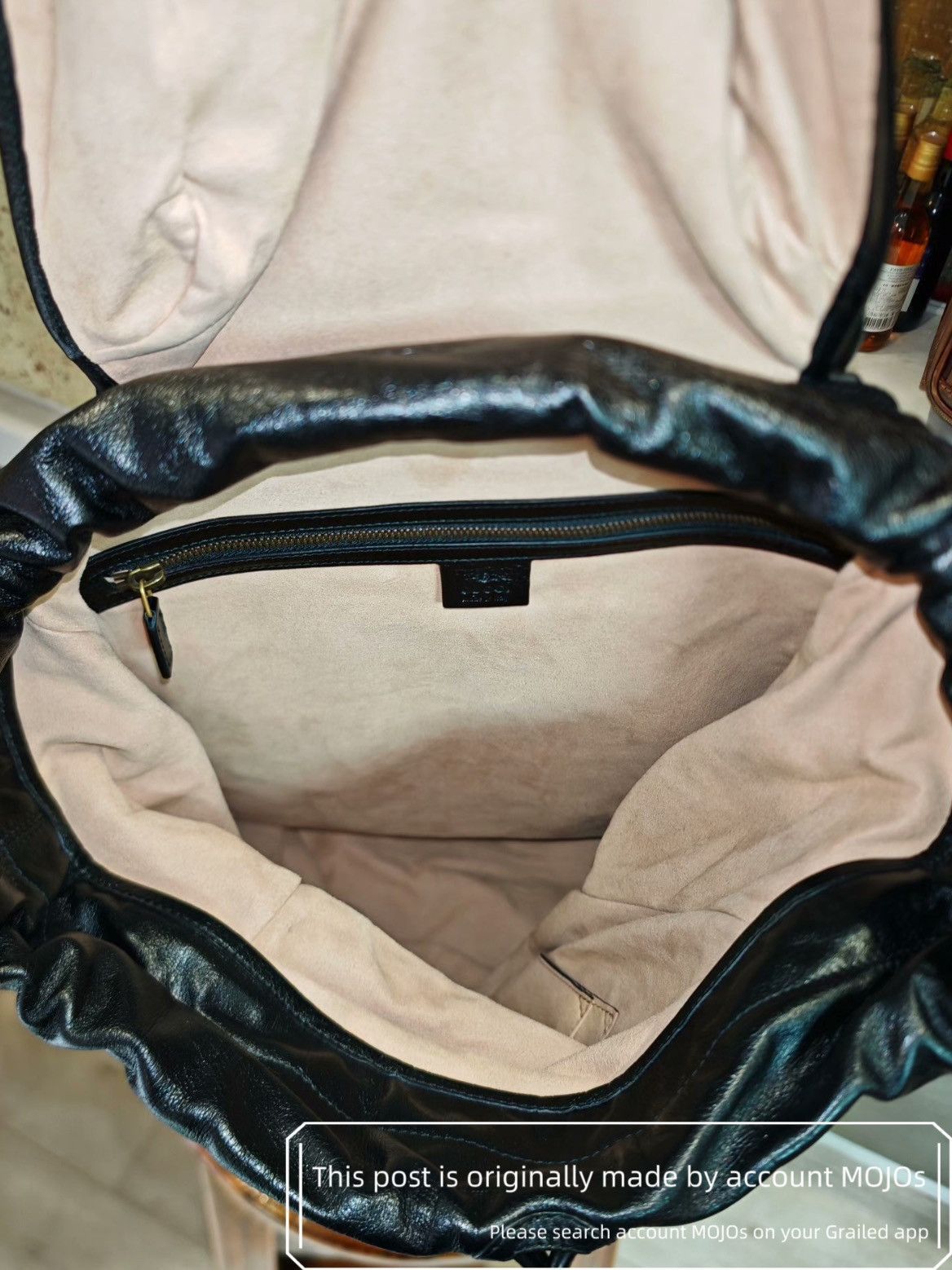 Gucci Gucci Marmont Leather Runway Logo Backpack mojos117 Size ONE SIZE - 4 Thumbnail