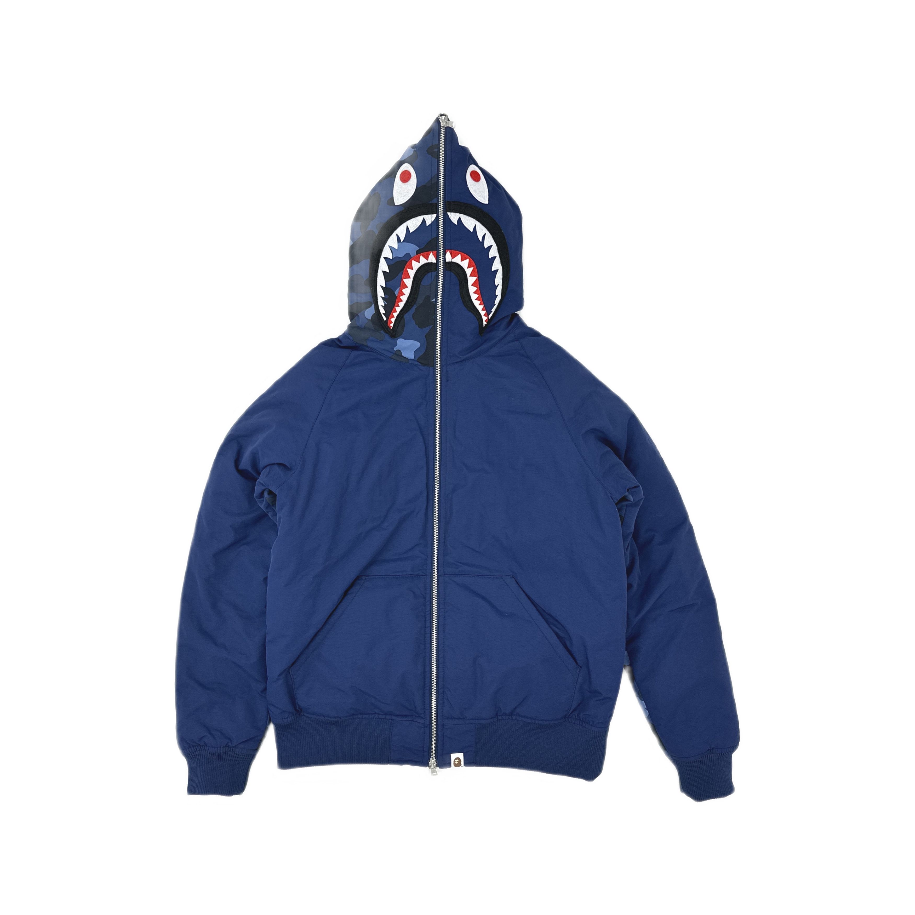Bape A Bathing Ape Shark Camo Down Jacket Size M Size US M / EU 48-50 / 2 - 1 Thumbnail