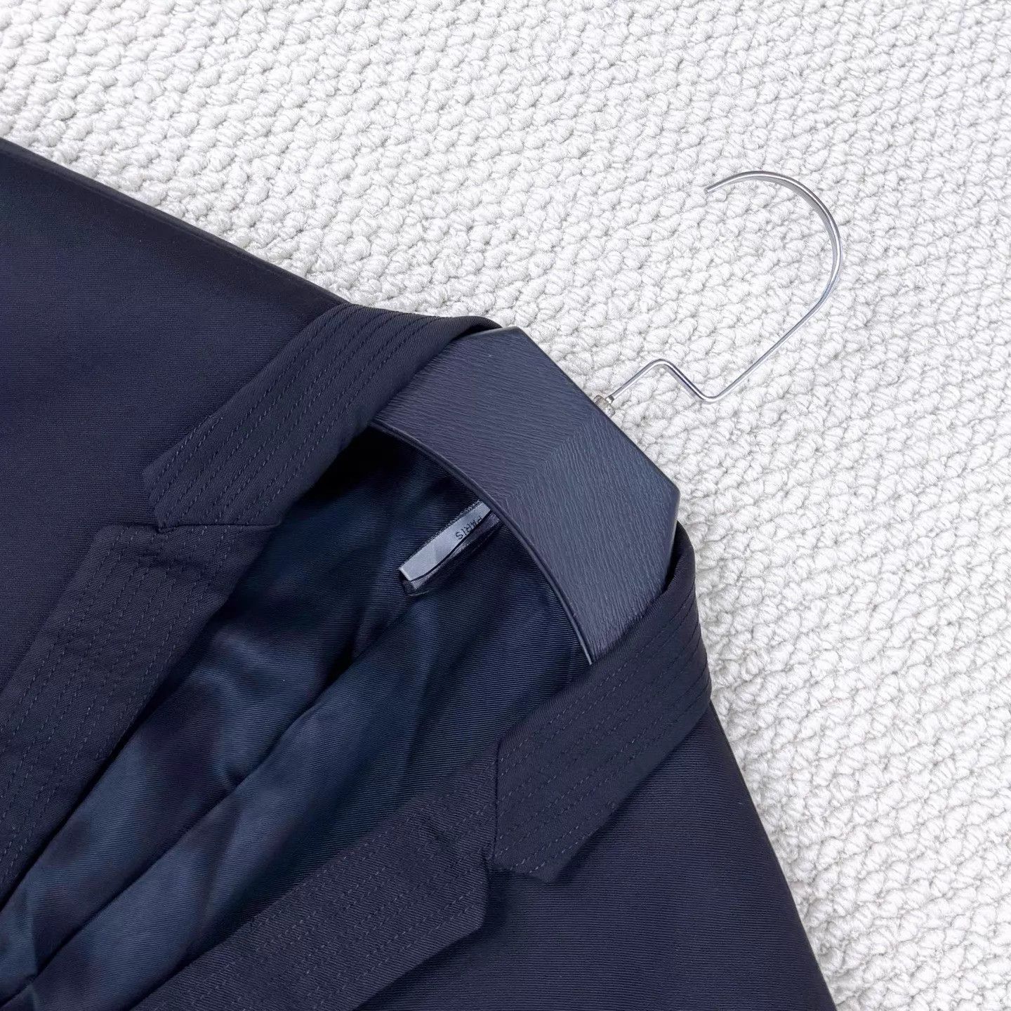 Dior Dior Black Collar Stripe Wool Blazer 48 Rare Size 48R - 3 Thumbnail