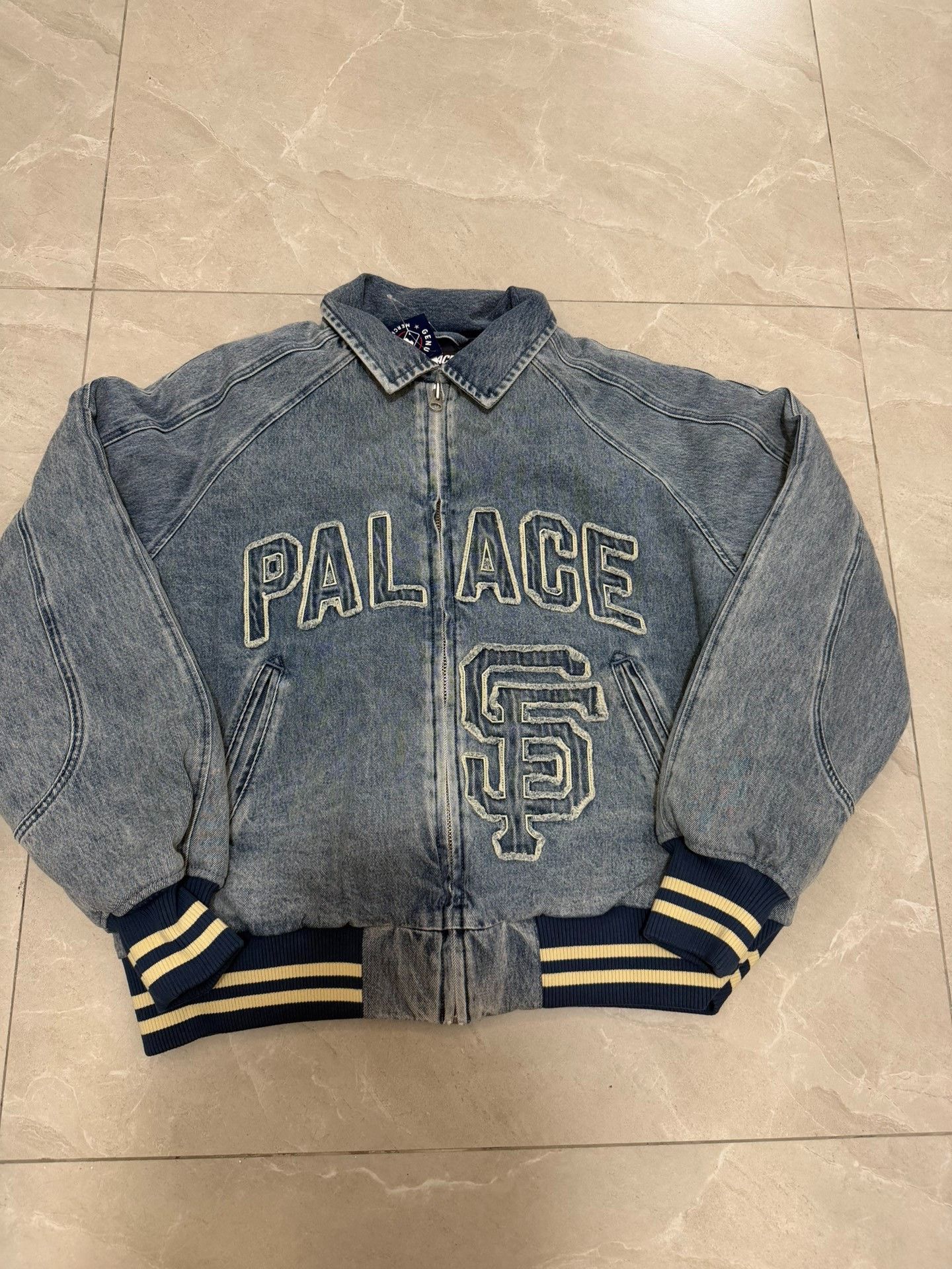 Palace Palace x SF Giants Logo Zip Jacket Size US L / EU 52-54 / 3 - 1 Thumbnail