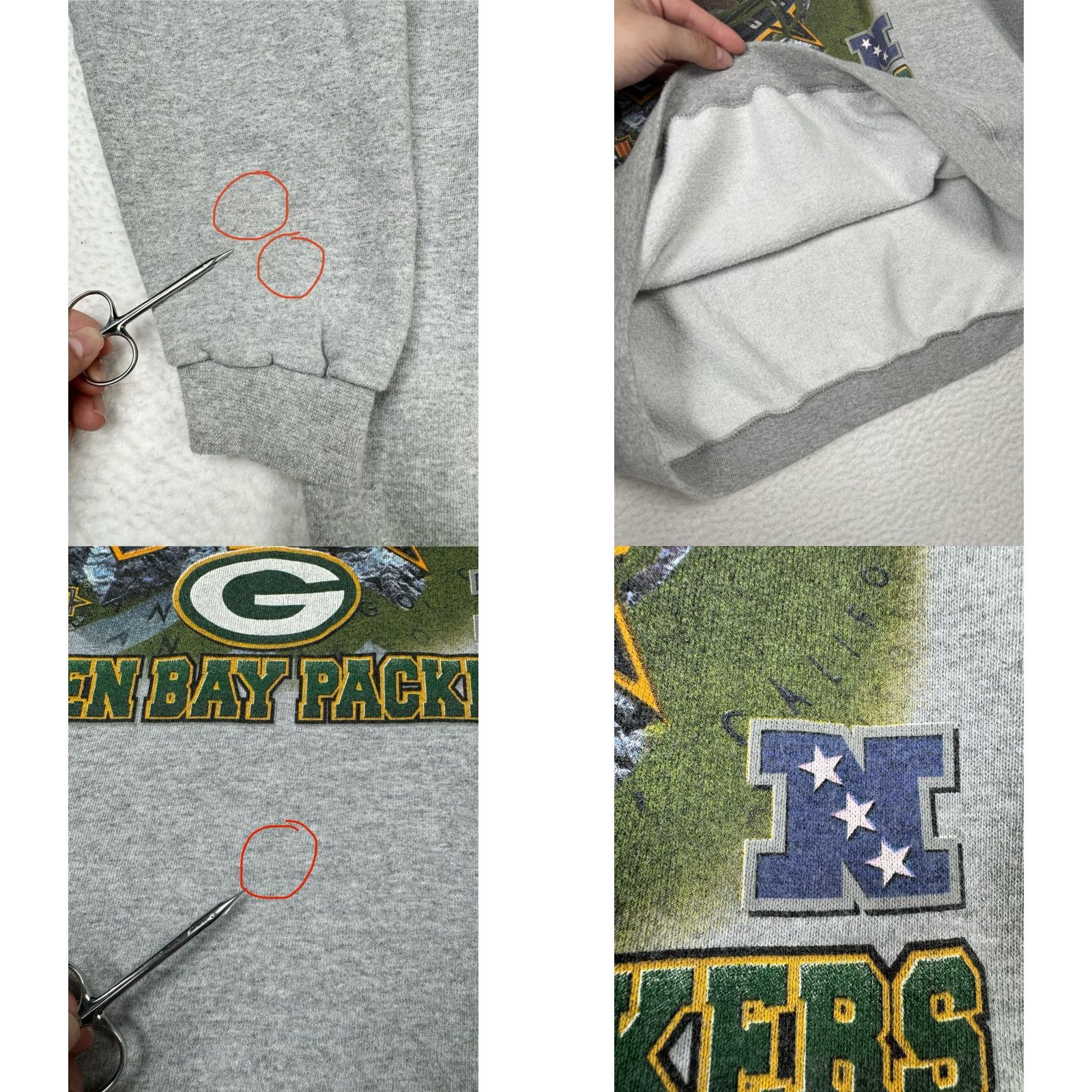Starter Vintage 90s Starter Green Bay Packers XL Gray Sweatshirt User: Vintage 90s Starter Green Bay Packers XL Gray Sweatshirt Size US XL / EU 56 / 4 - 8 Thumbnail