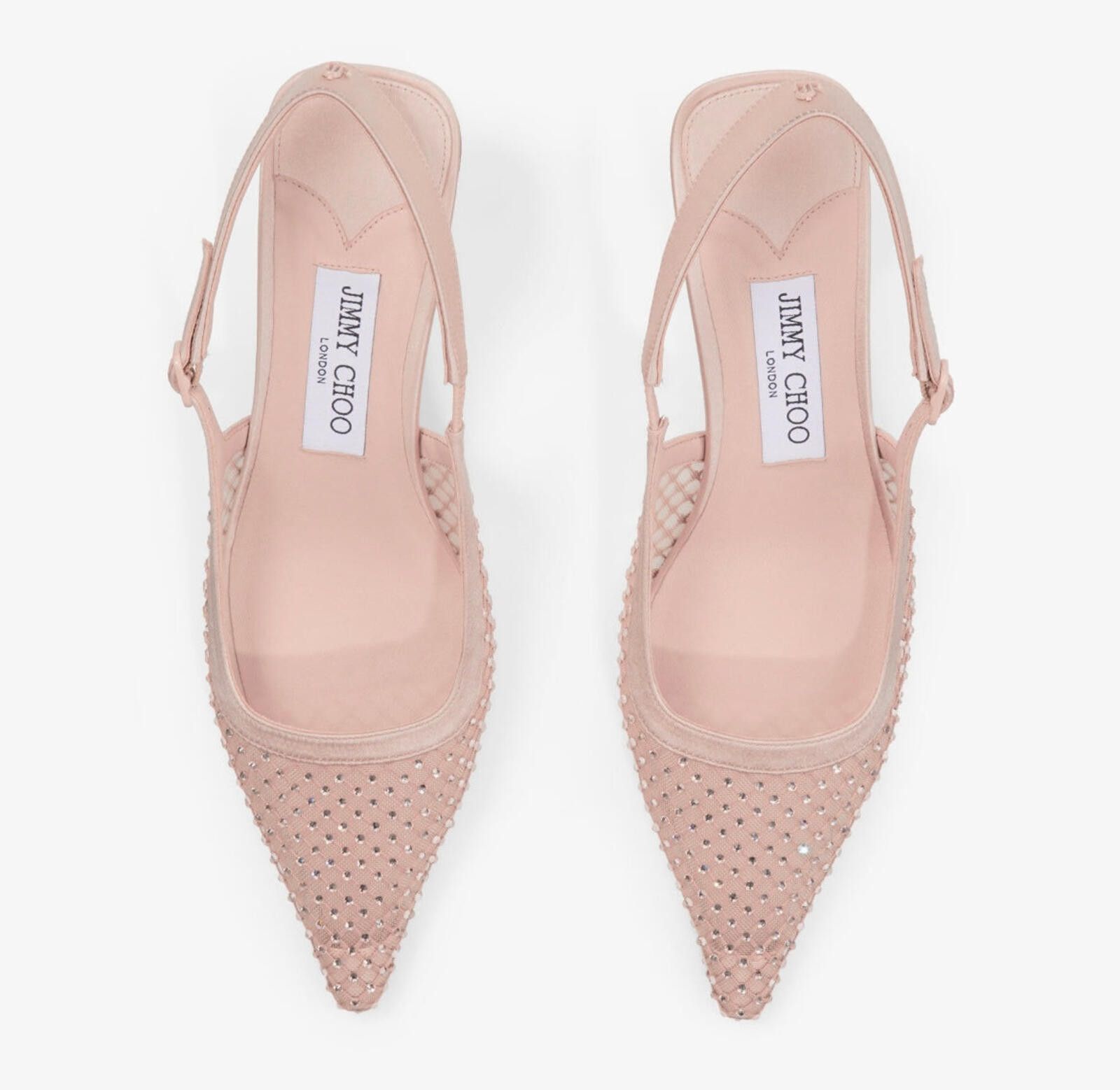 Jimmy Choo Jimmy Choo Amel Mesh Pumps Size US 7.5 / IT 37.5 - 3 Thumbnail