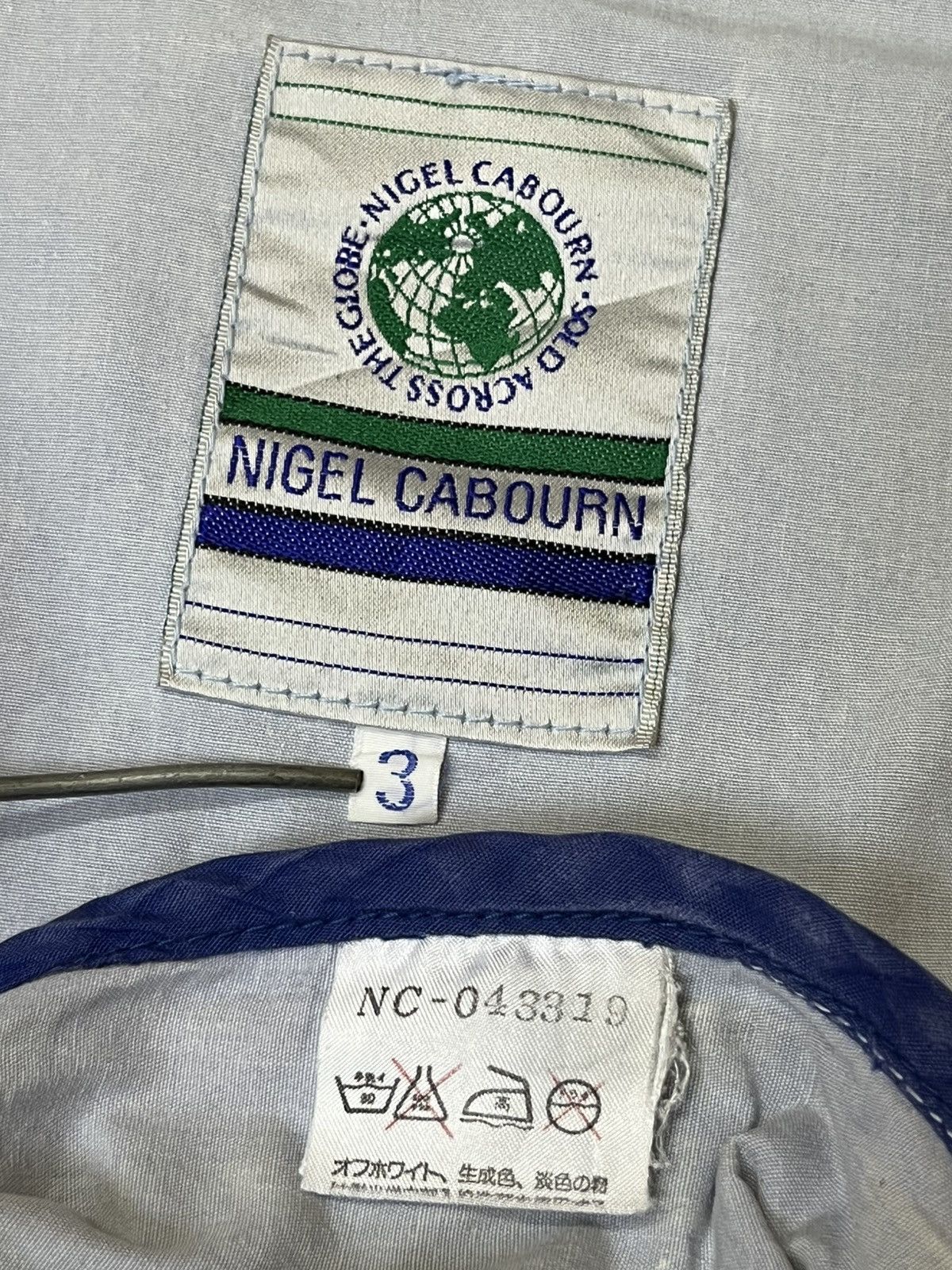 Nigel Cabourn Vintage 90s NIGEL CABOURN riri zipper distressed jacket Size US L / EU 52-54 / 3 - 18 Thumbnail