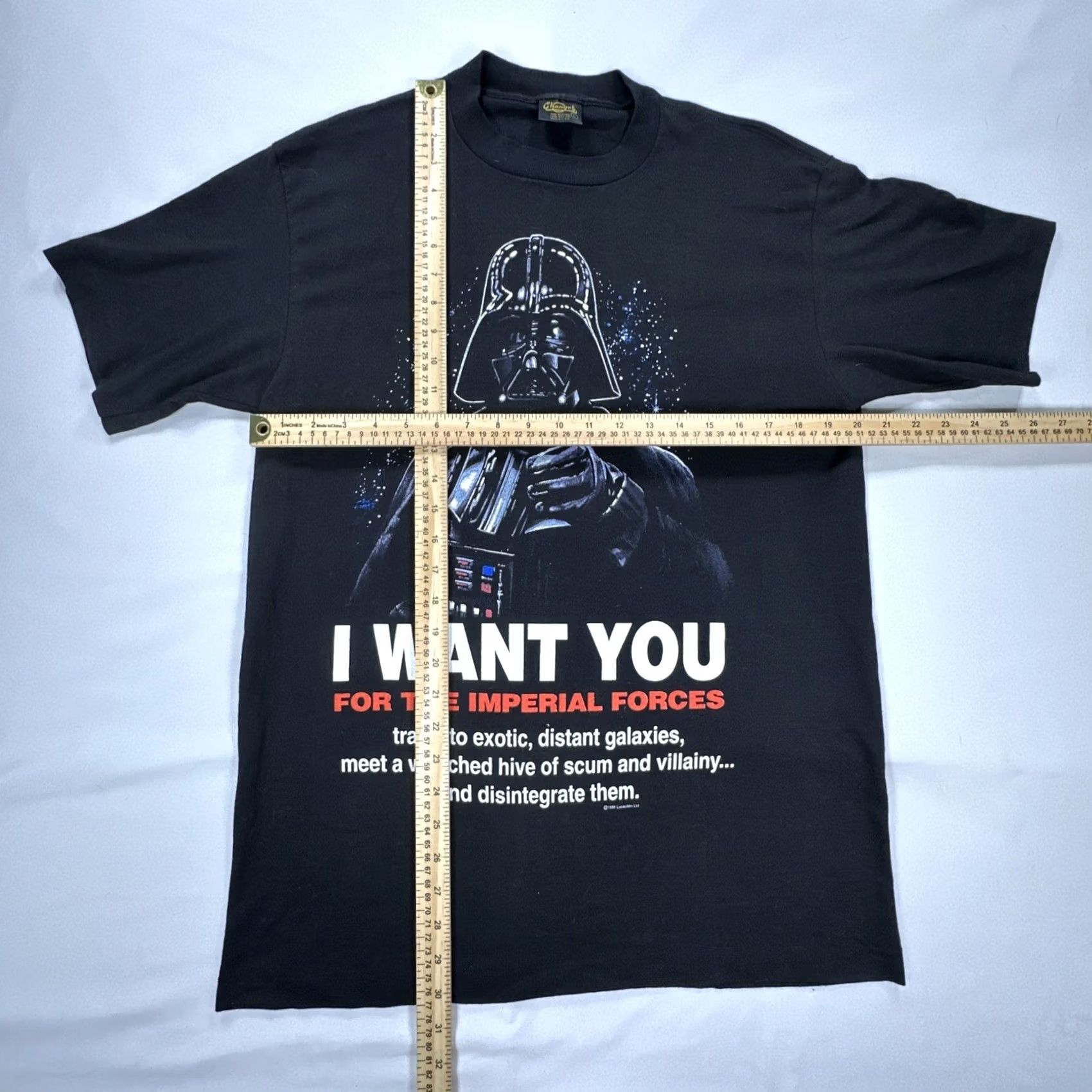 Changes Vintage Star Wars Shirt - Single Stitch Graphic 90s Size US XL / EU 56 / 4 - 2 Thumbnail