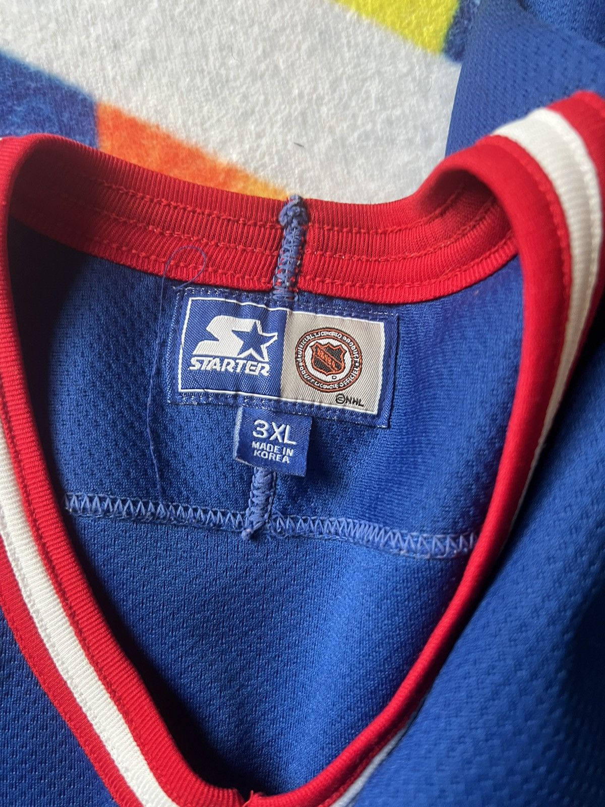 Starter New York Rangers Hockey Jersey Size US XXL / EU 58 / 5 - 2 Thumbnail