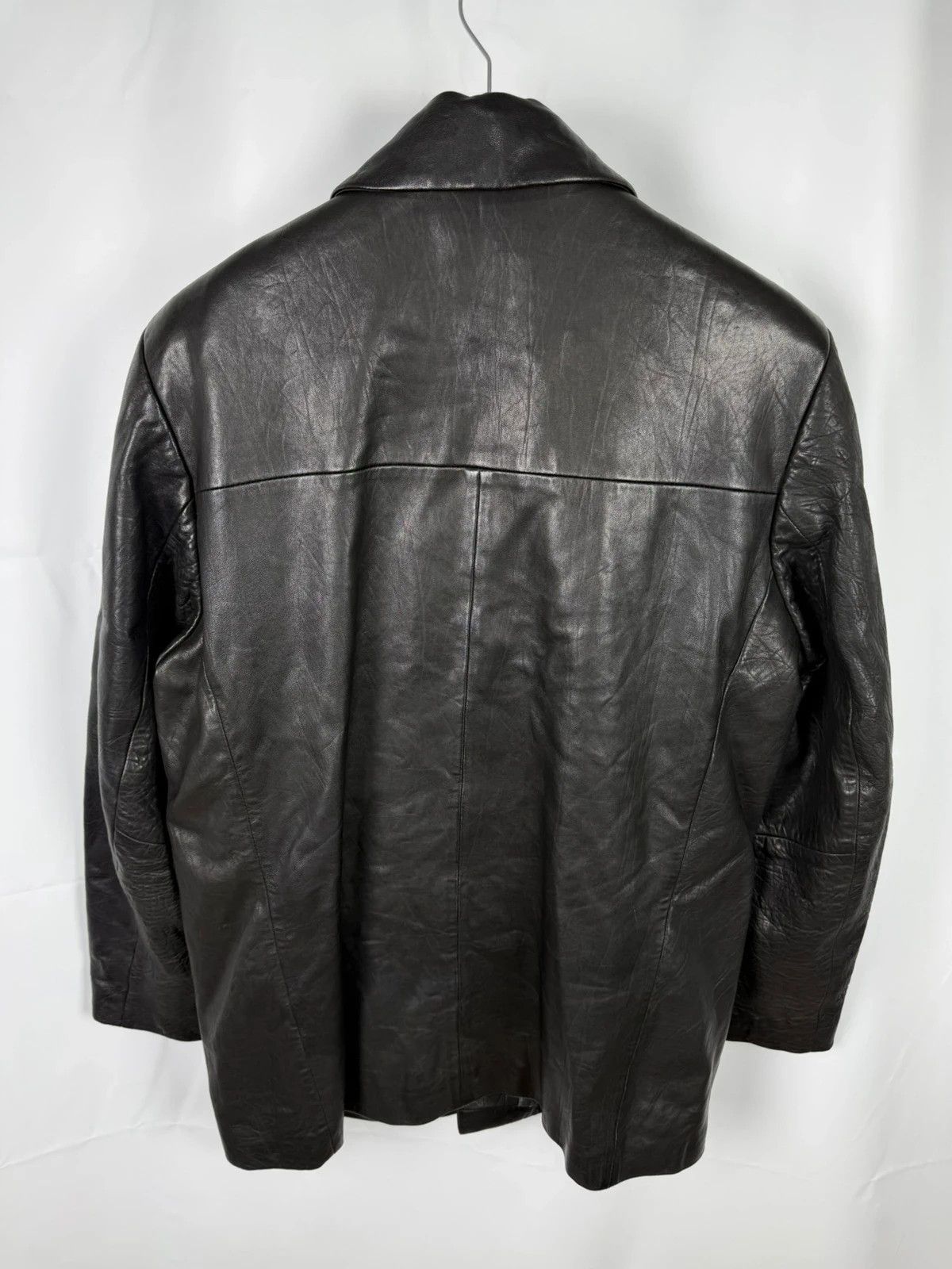 Other Demure Genuine Leather Coat Jacket Structured size M Size US M / EU 48-50 / 2 - 7 Thumbnail