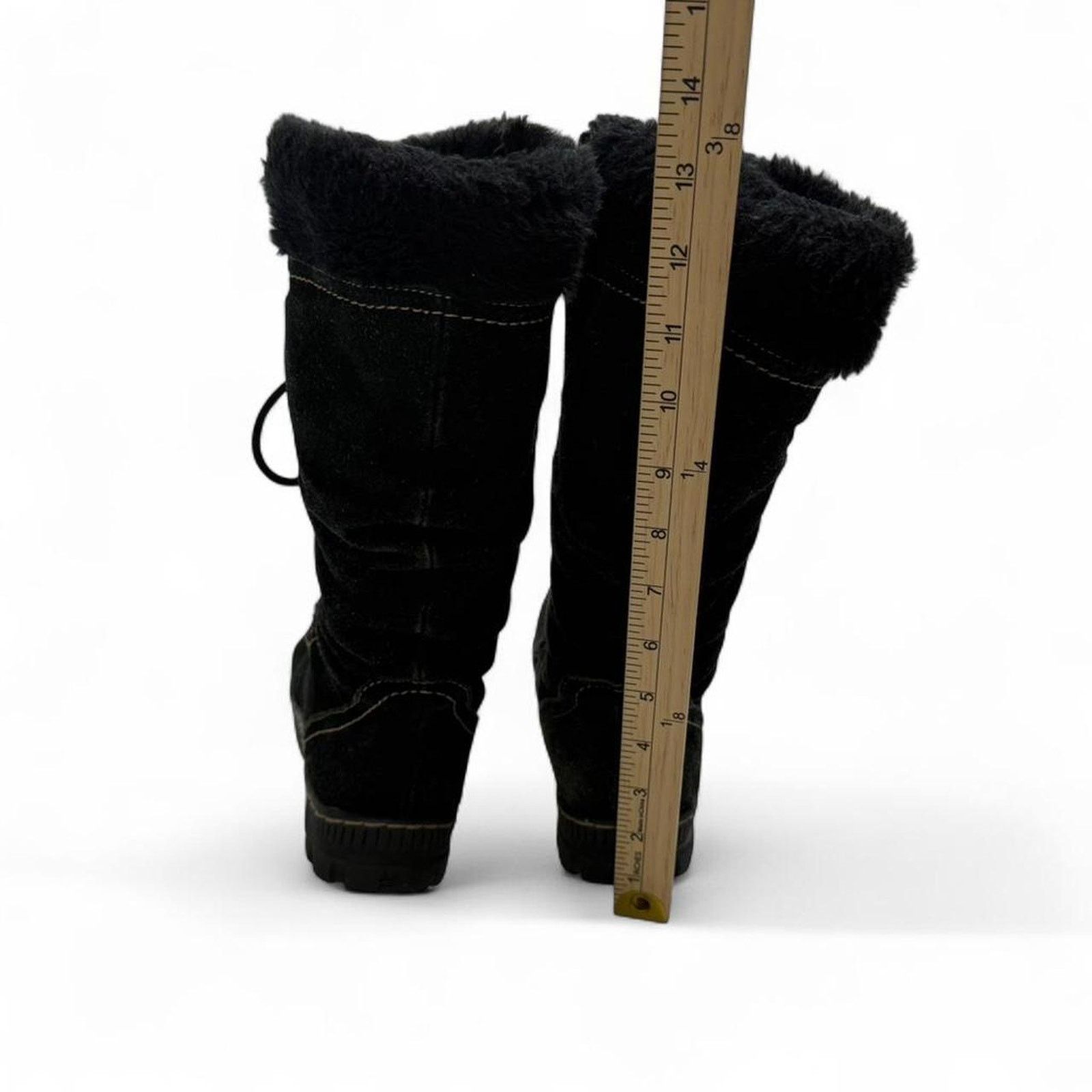 Other Bare Traps Dory Winter Boot size 7/12 Fur Lining Lace Boots Size US 7.5 / IT 37.5 - 6 Thumbnail