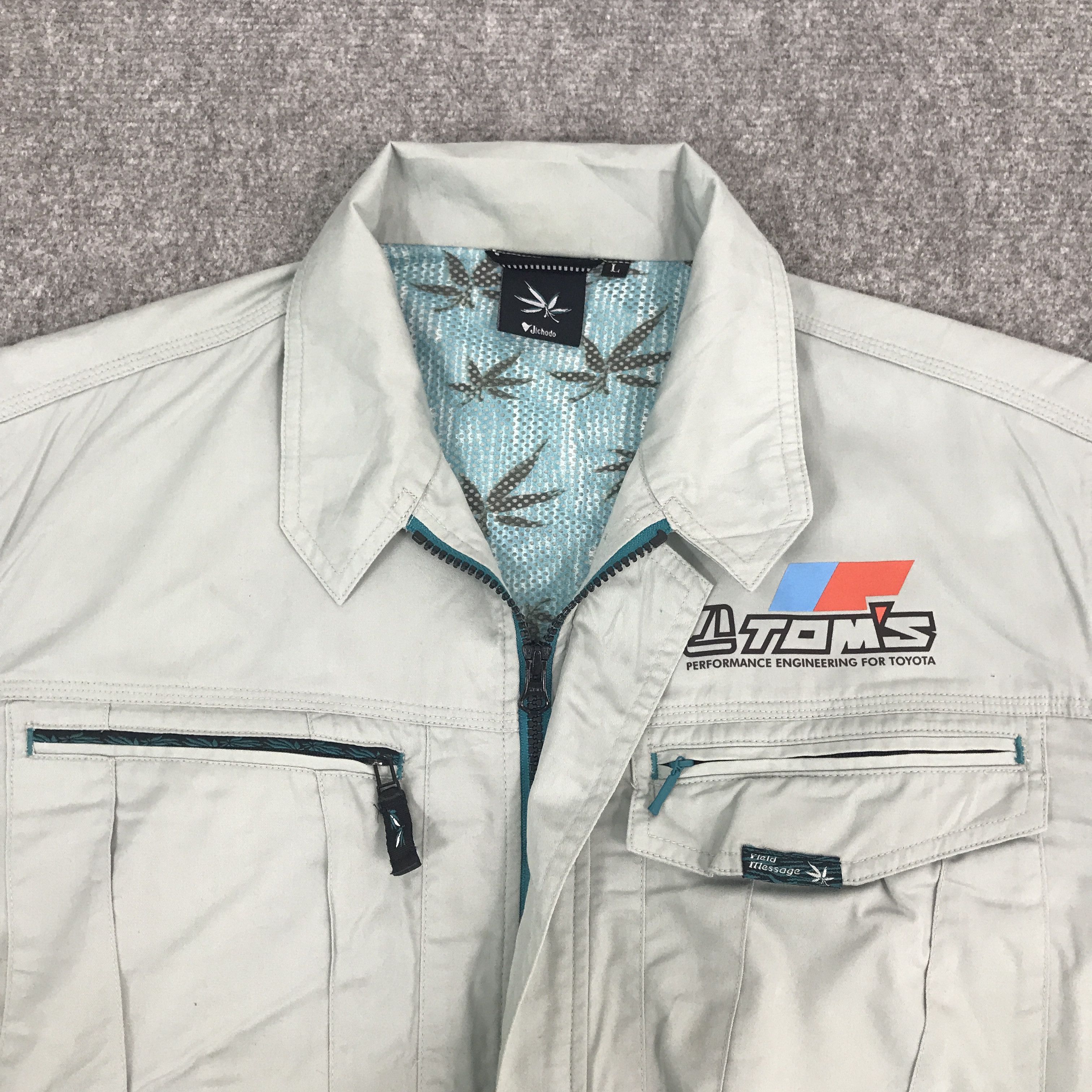 Japanese Brand Rare Tom’s Toyota Racing Custom Worker Jacket Size US M / EU 48-50 / 2 - 8 Thumbnail