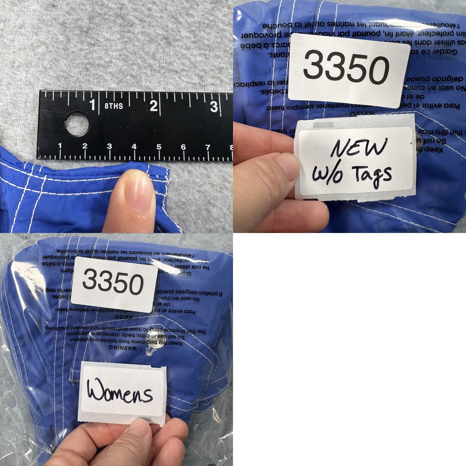 Vintage Birdwell Beach Britches Shorts 26 Blue Board Surf Swim USA Pocket New Womens Size US 26 / EU 42 - 8 Thumbnail