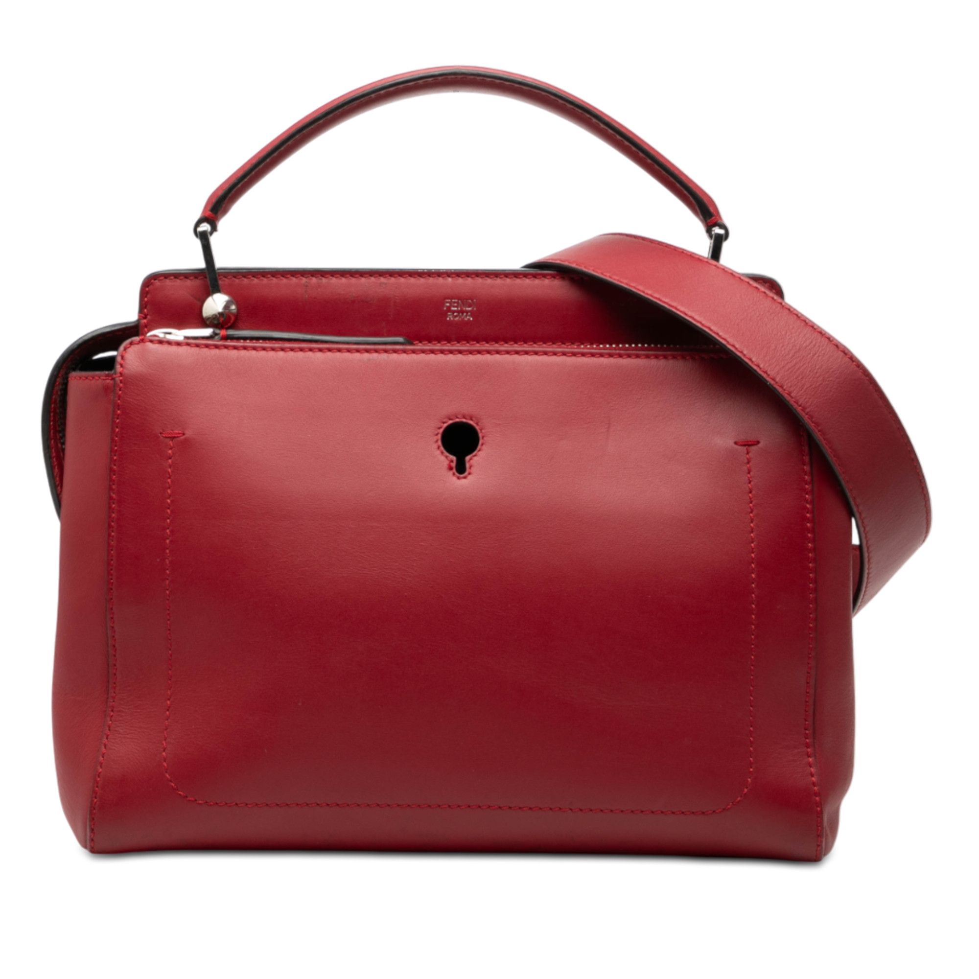 Fendi Fendi Medium Leather DotCom Satchel Size ONE SIZE - 1 Thumbnail