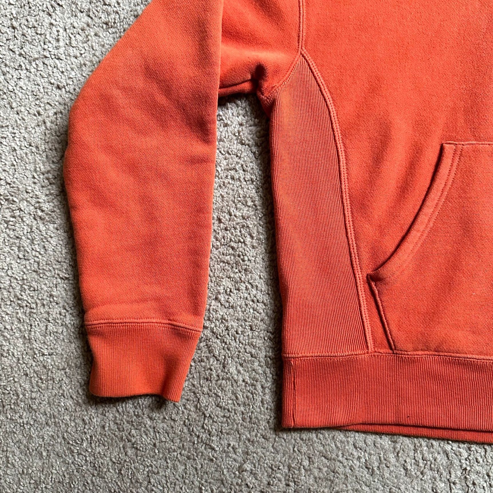 Champion Champion Sweatshirt Womens M Orange Pullover with Pockets Reverse Weave Size M / US 6-8 / IT 42-44 - 5 Thumbnail
