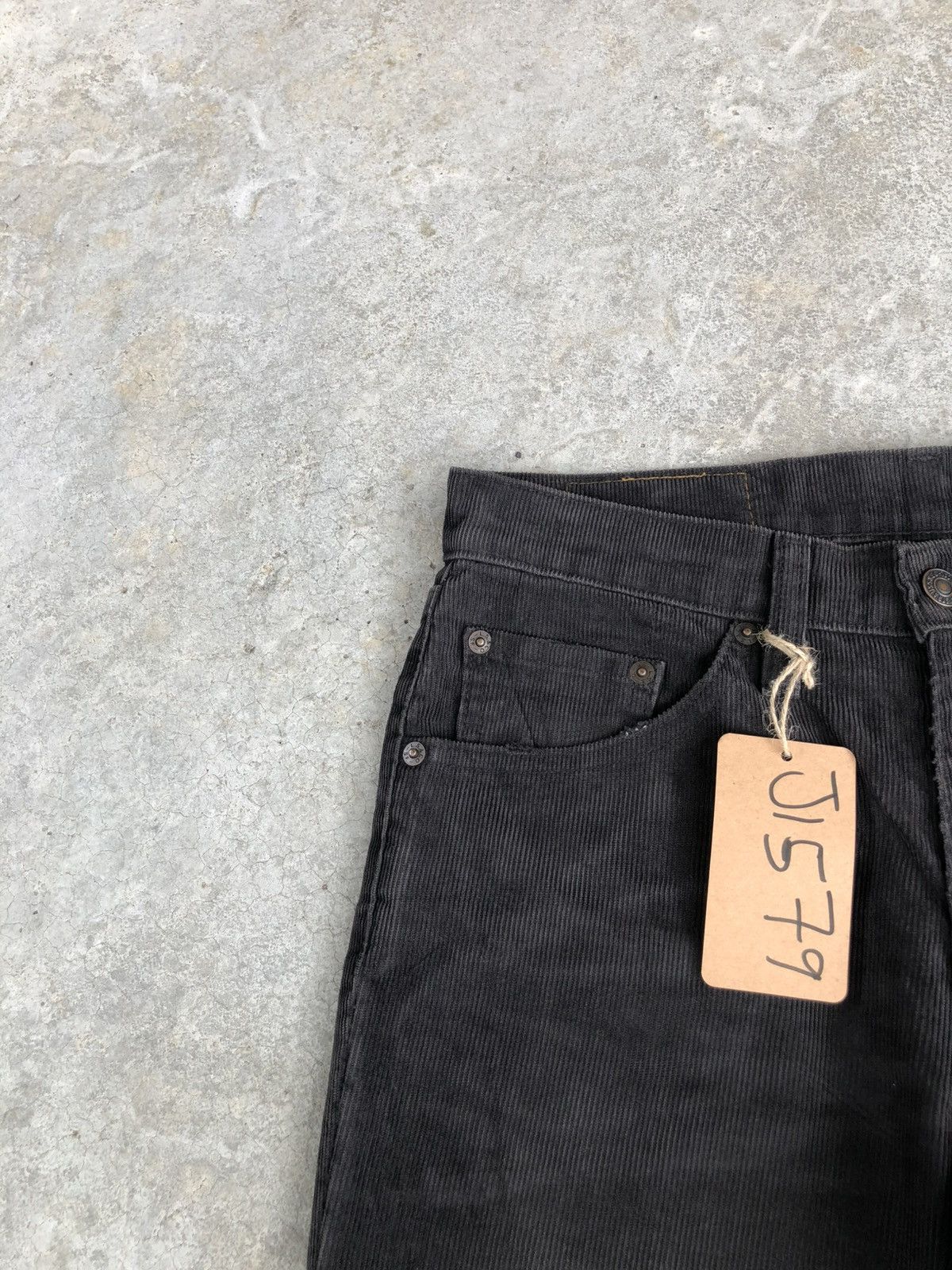 If Six Was Nine Levis 517 Flared Jeans Corduroy Distressed Size US 29 - 13 Thumbnail