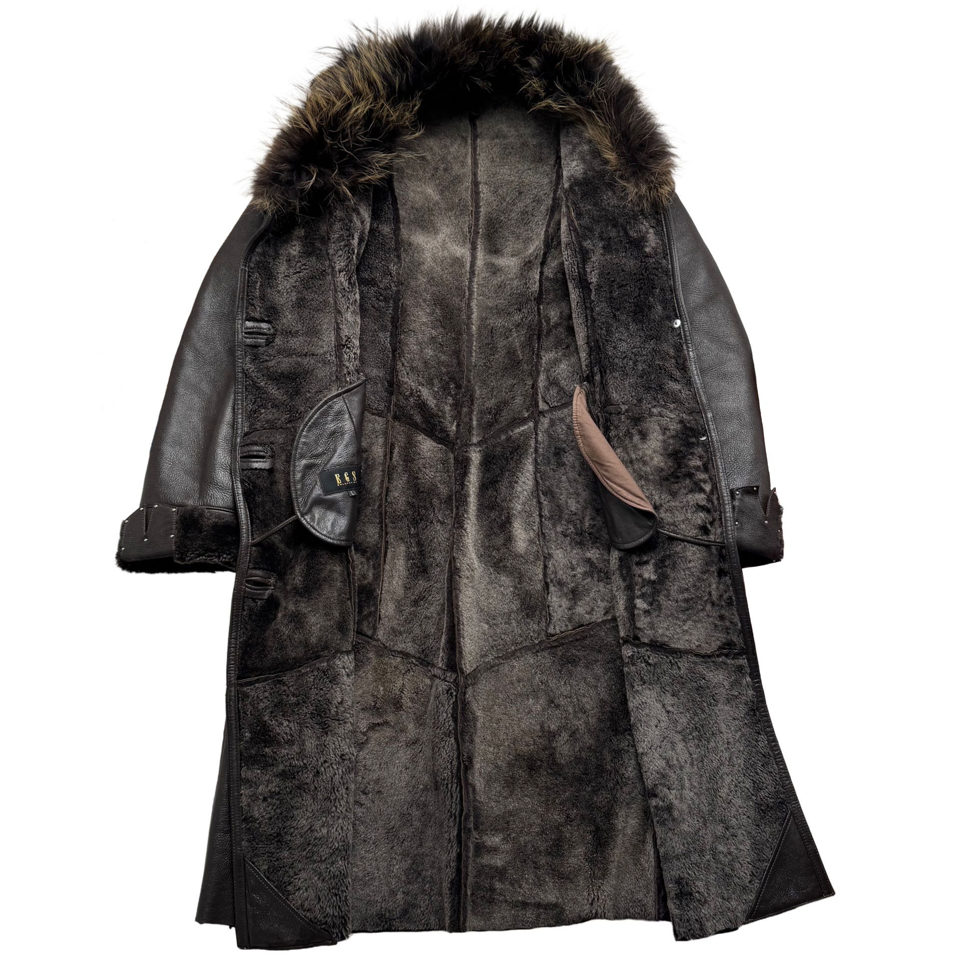 Y2K Real Sheepskin Coat(V351)