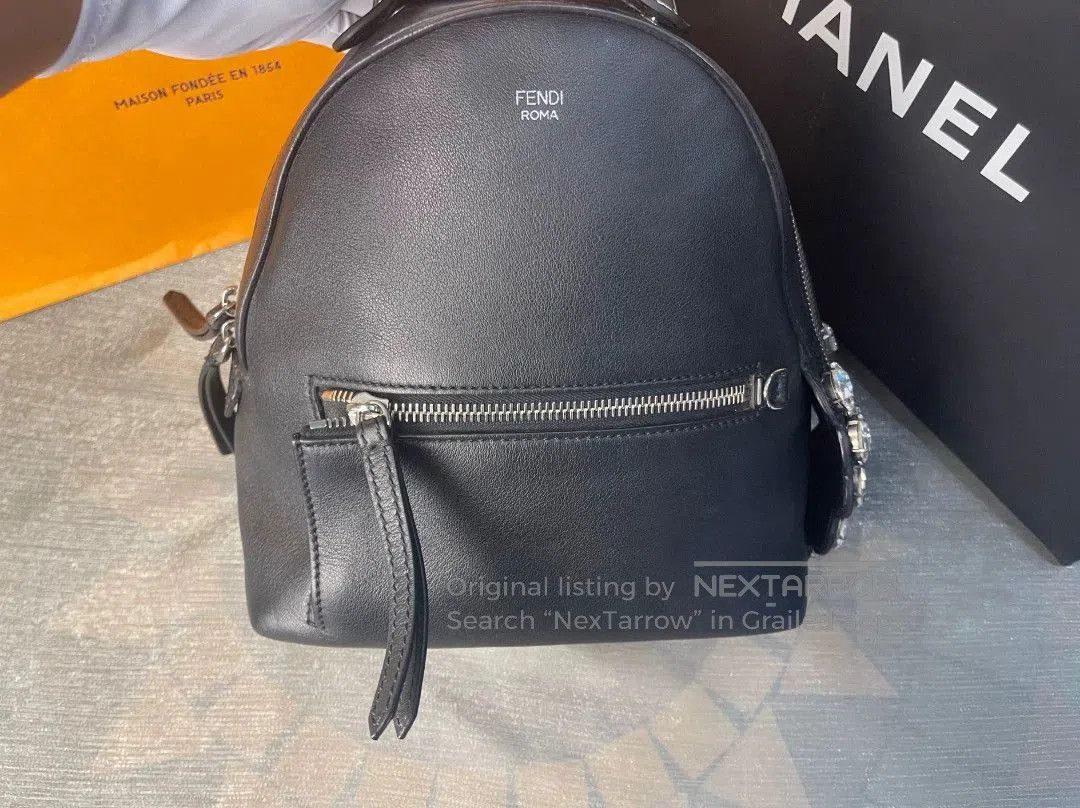 Fendi Fendi By The Way Small Diamond Backpack. Size ONE SIZE - 2 Thumbnail