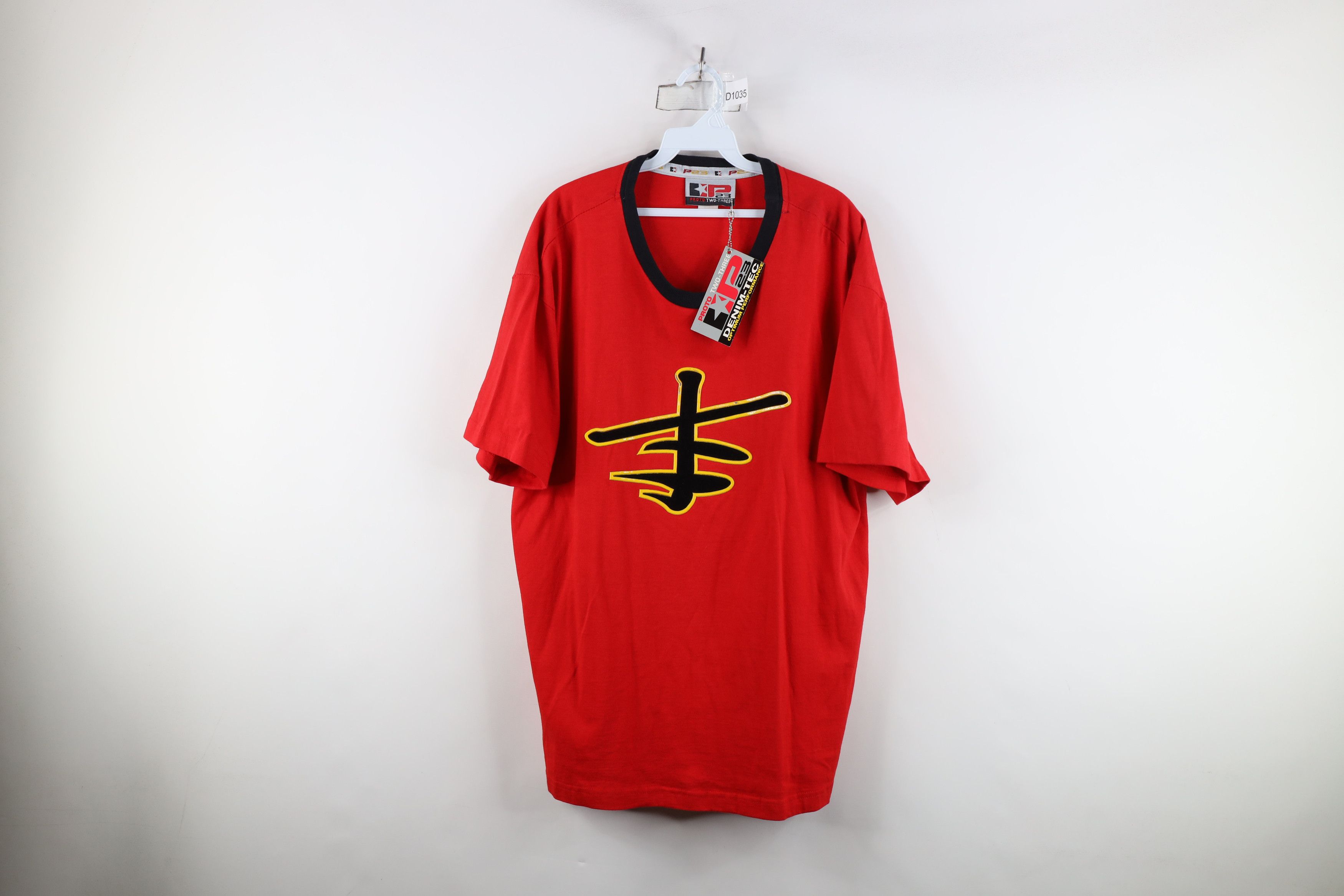 Vintage Deadstock Vintage 90s Y2K Streetwear Chinese Rich T-Shirt Size US L / EU 52-54 / 3 - 1 Thumbnail