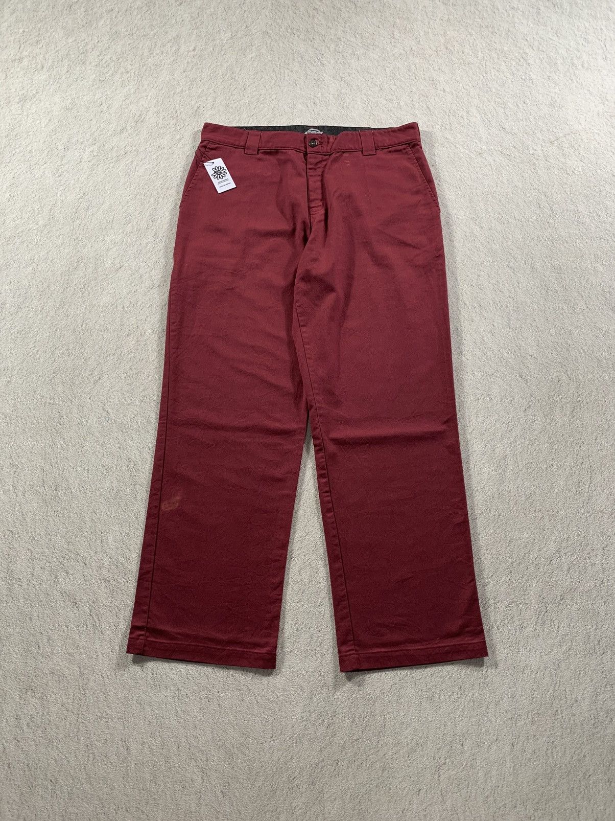 Dickies (RARE) Dickies x Skateboarding Cellpocket Loose fit-Cherry🍒 Size US 36 / EU 52 - 7 Thumbnail