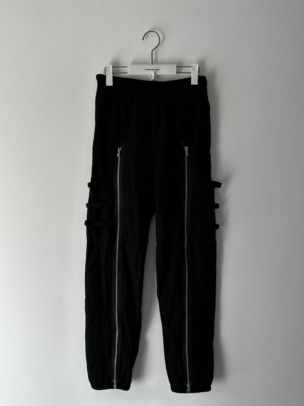 Image of Takahiromiyashita The Soloist Bondage Zipper Pants in Black, Men's (Size 30)