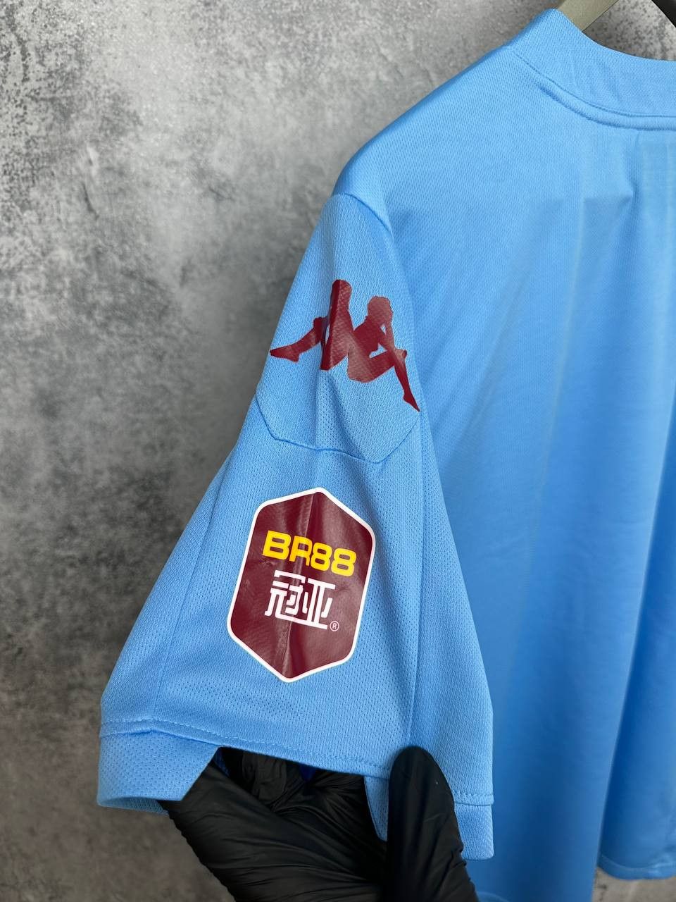 Kappa Kappa Aston Villa 2019/20 Away Jersey KOMBAT Soccer Shirt Size US M / EU 48-50 / 2 - 10 Thumbnail