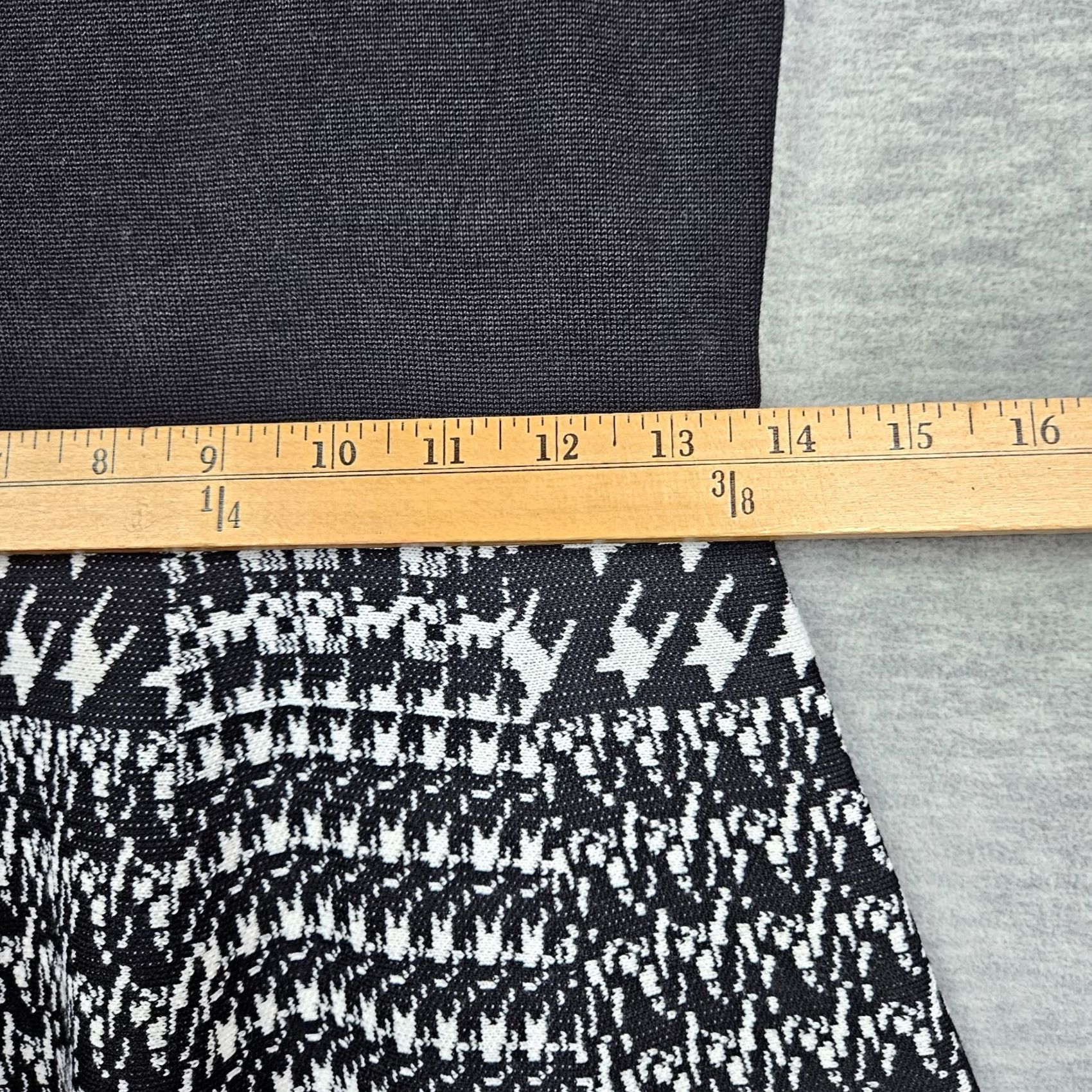 Vintage BCX Juniors Women’s Career Sweater Dress M Black Crew Neck Long Sleeve Casual New Dress Above the knee Womens Size M / US 6-8 / IT 42-44 - 6 Thumbnail