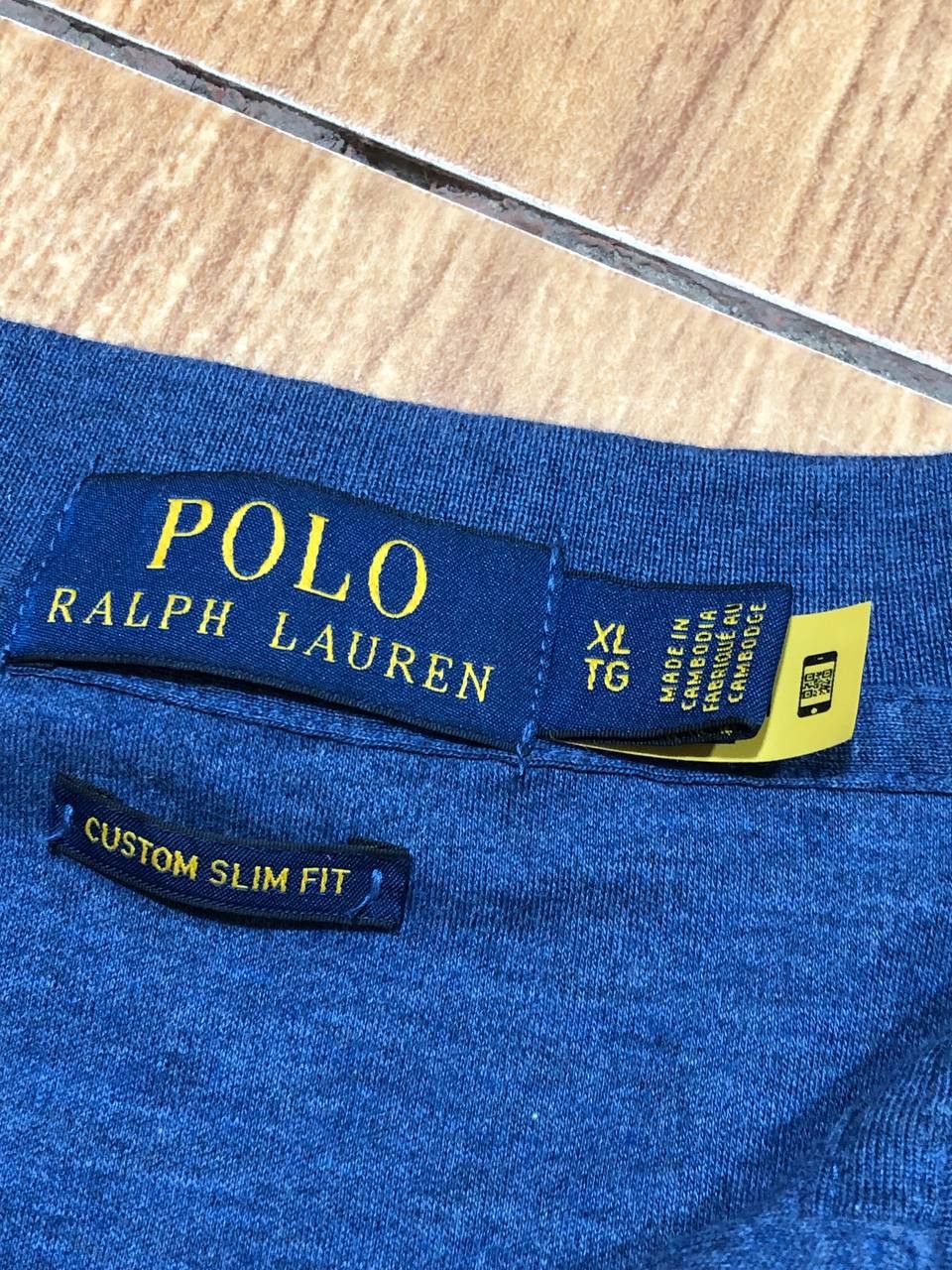 Polo Ralph Lauren Polo Ralph Lauren Long Sleeve Blue Vintage Size US XL / EU 56 / 4 - 2 Thumbnail